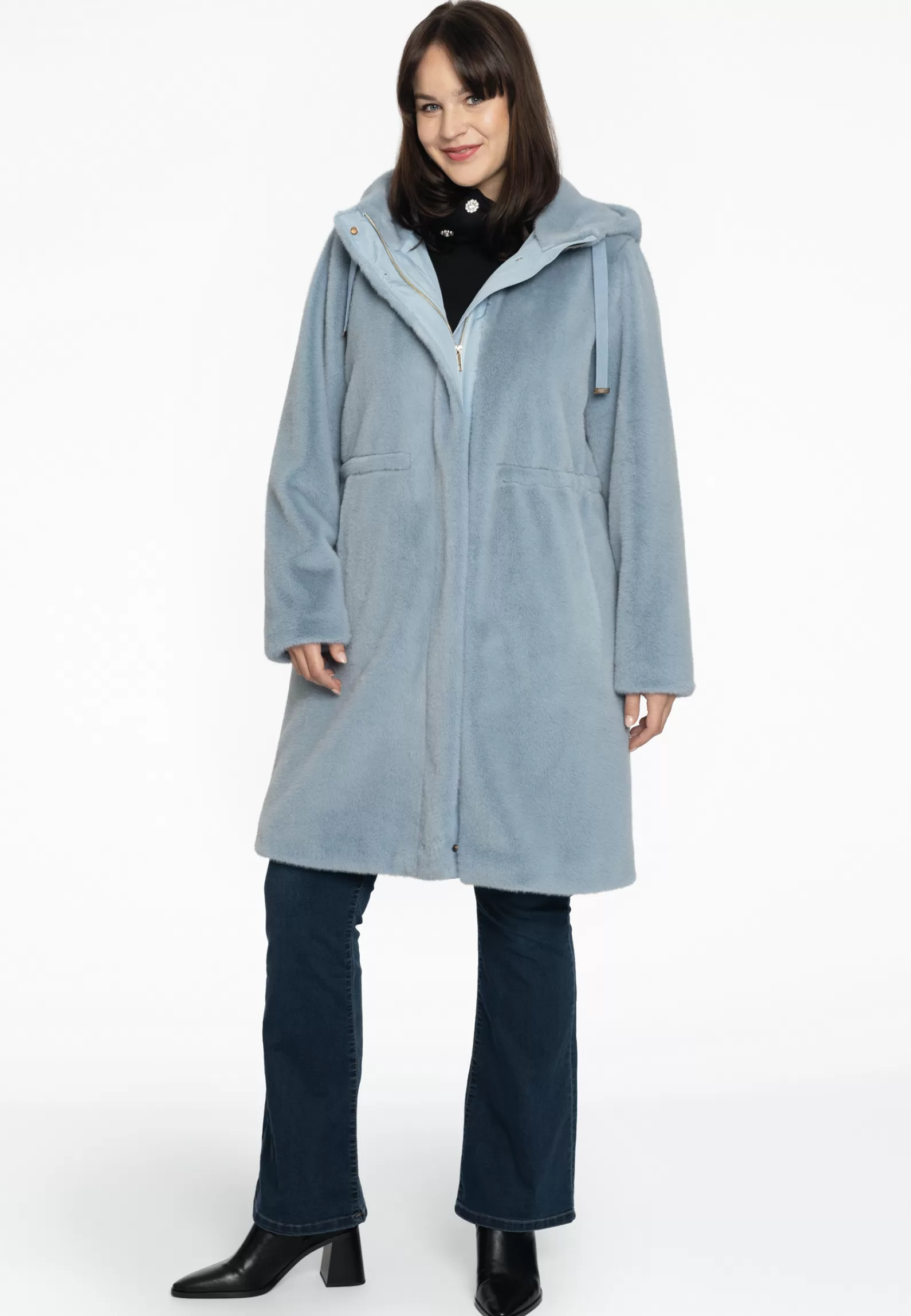 Clearance Parka Faux Fur Women Coats & Blazers