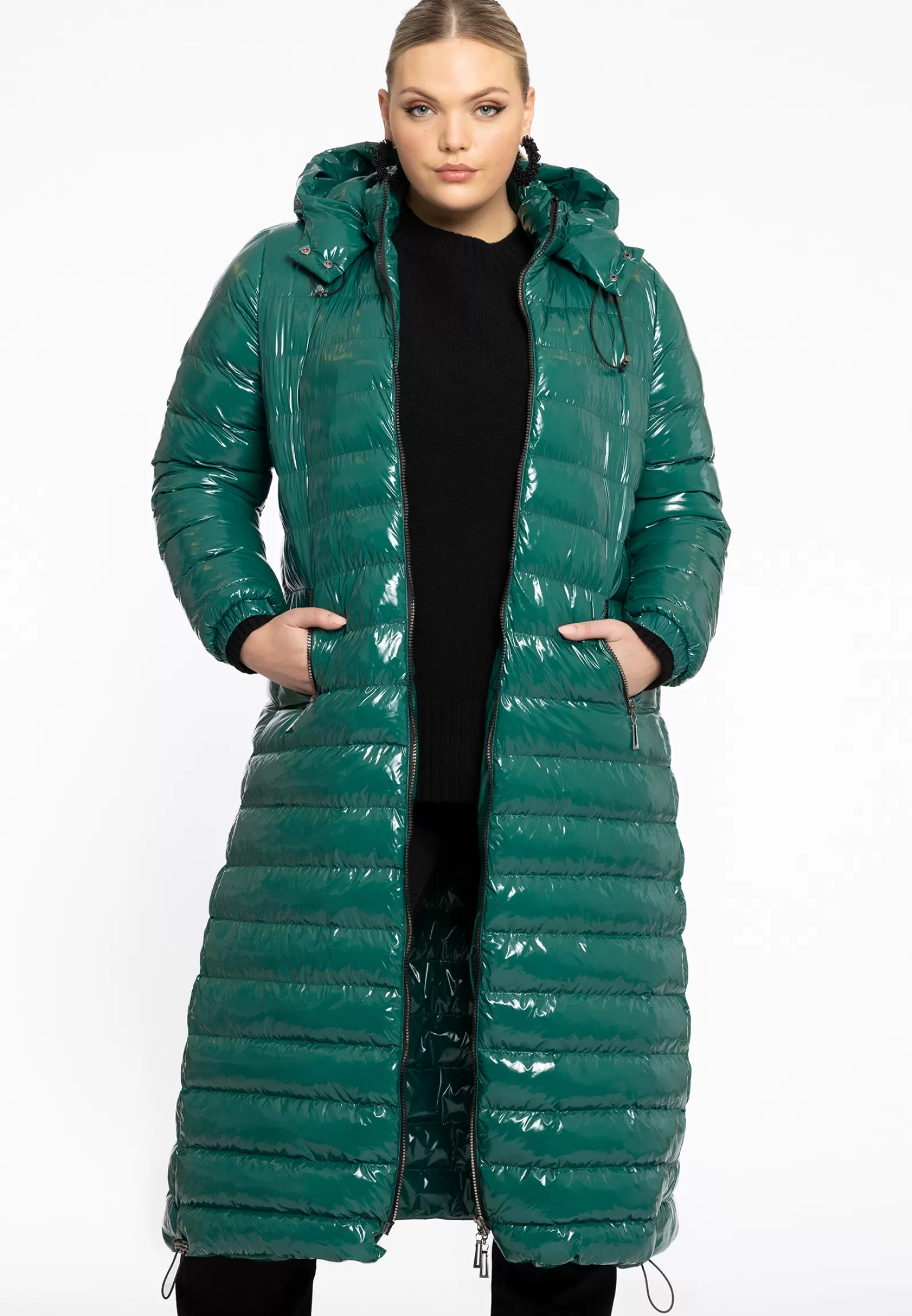 Store Puff Coat Hooded Women Coats & Blazers