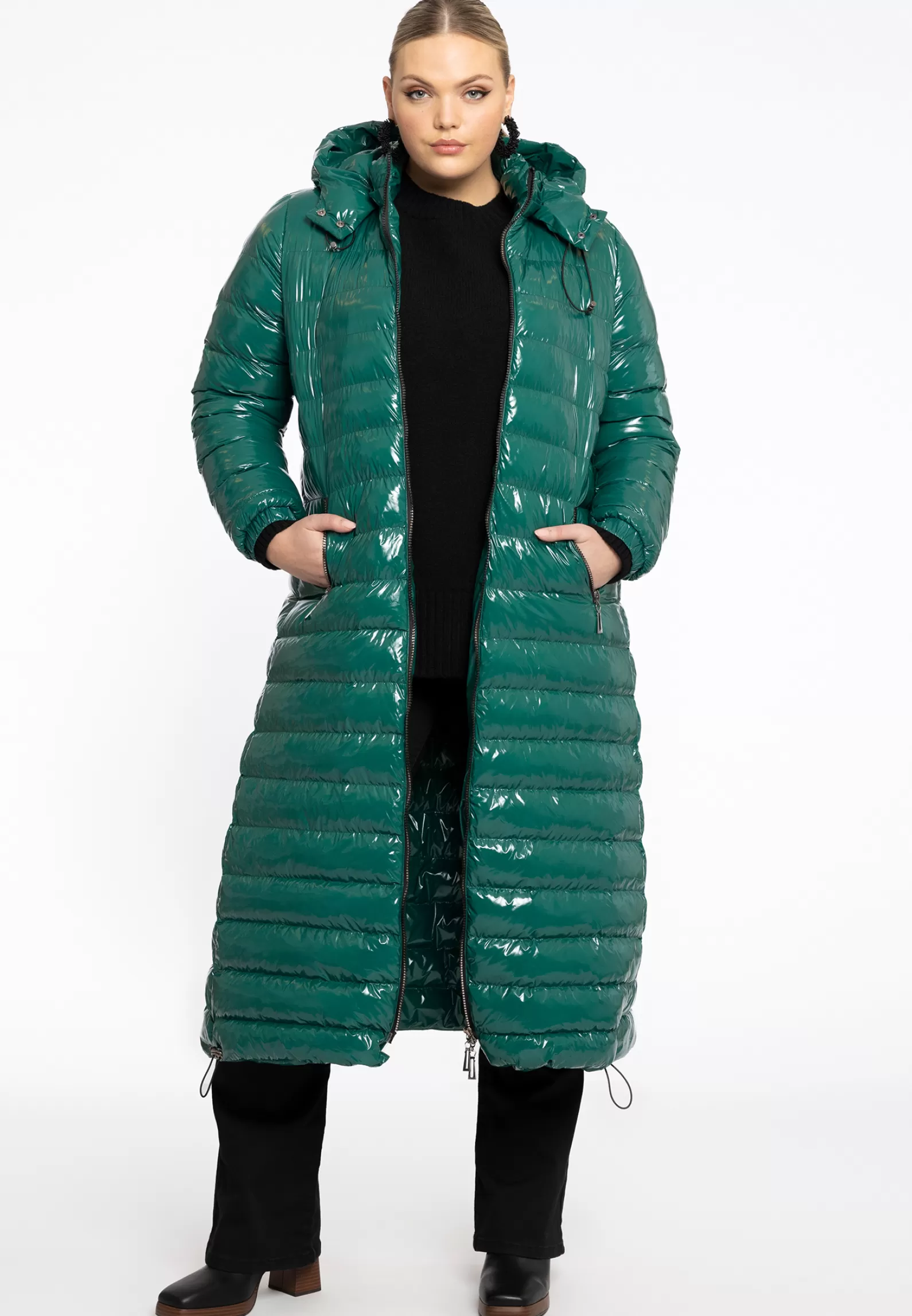 Store Puff Coat Hooded Women Coats & Blazers