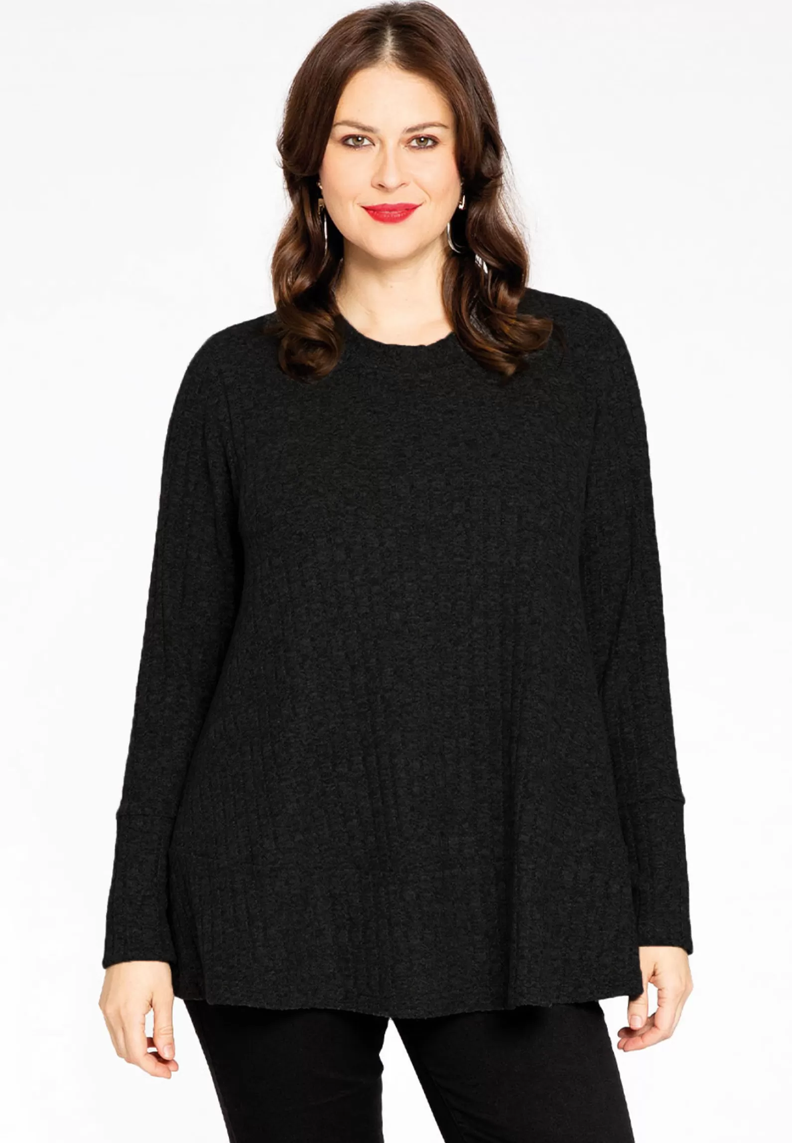 Sale Pullover A-Line Rib Women Sweaters & Cardigans