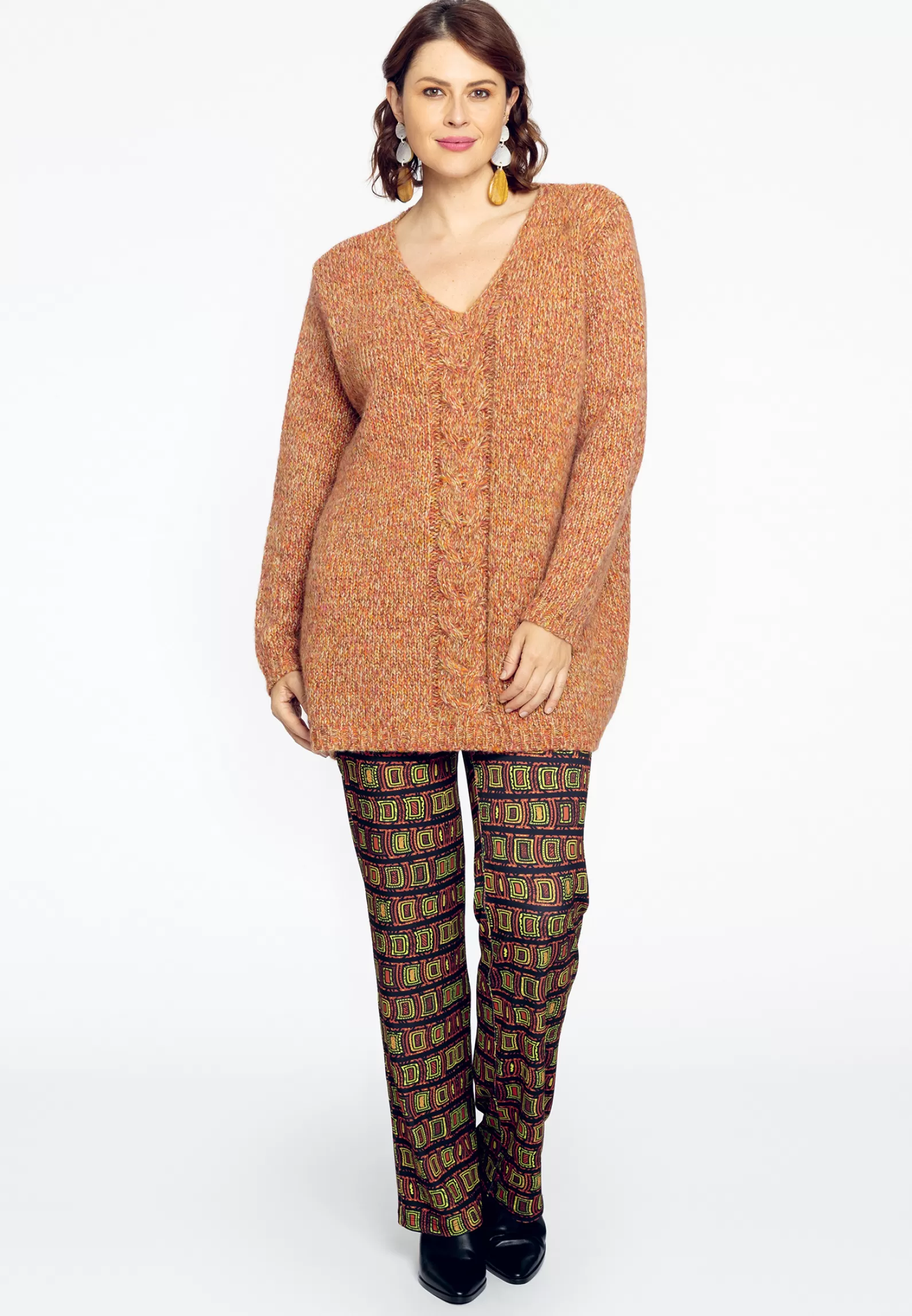 Cheap Pullover Cable Lurex Women Sweaters & Cardigans