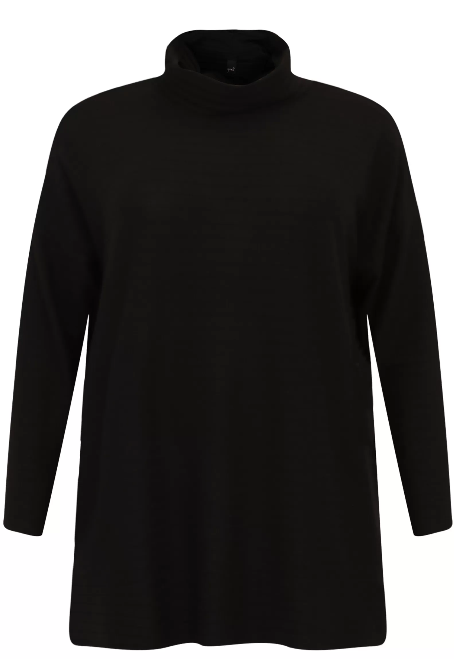 Fashion Pullover High Neck Rib Women Sweaters & Cardigans