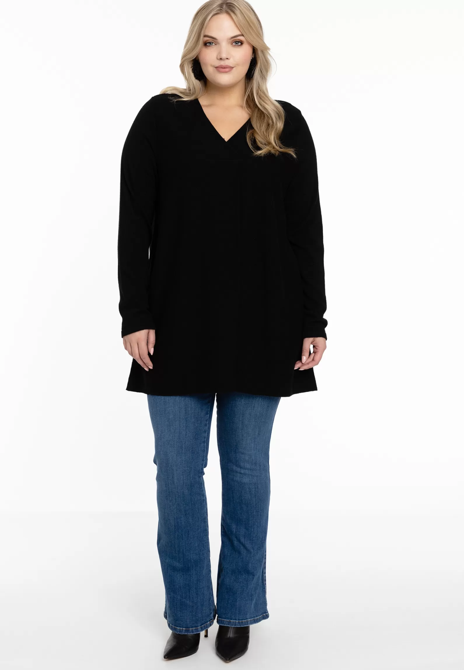 Hot Pullover V-Neck Women Basics