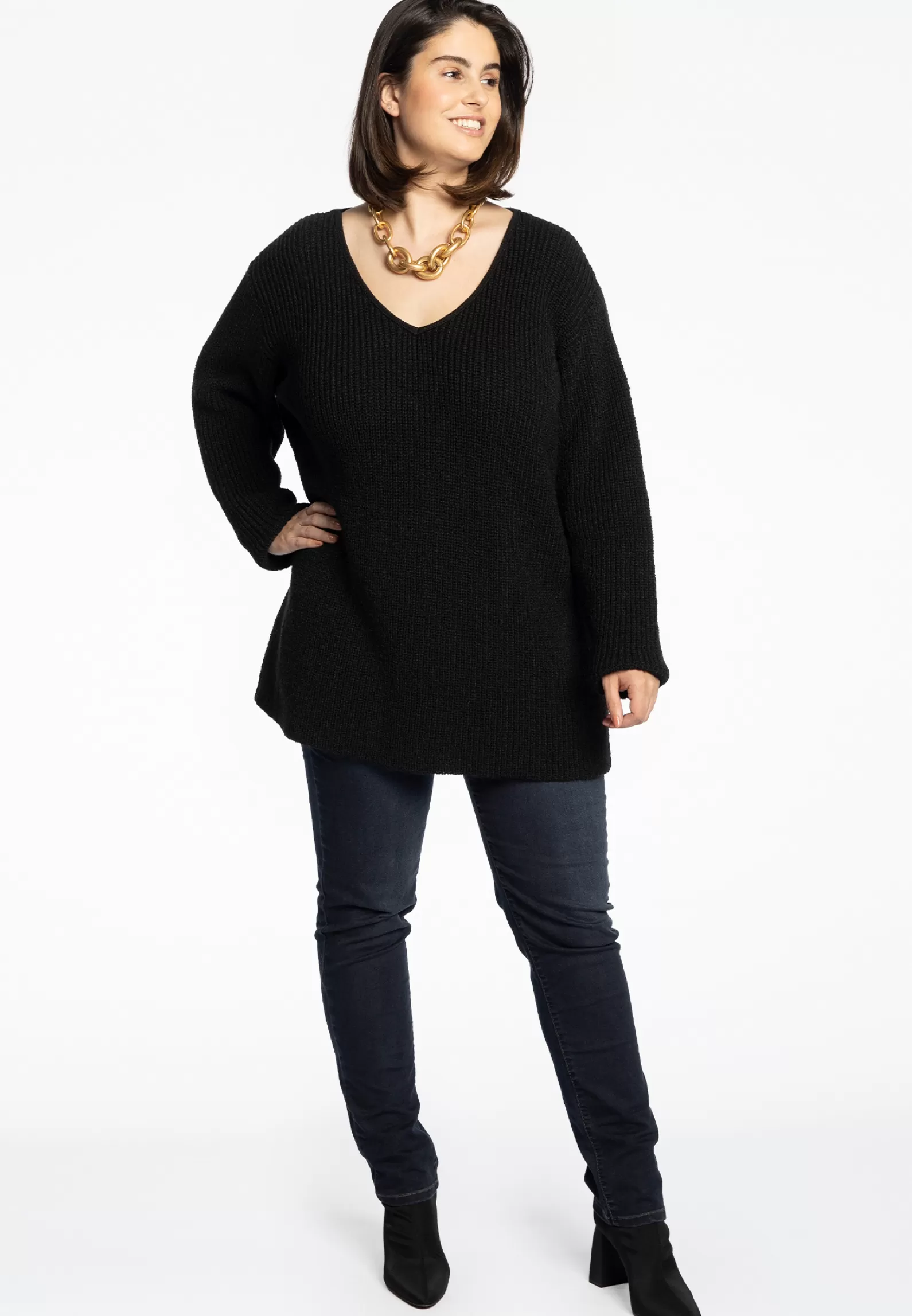 Discount Pullover With Rib Women Sweaters & Cardigans