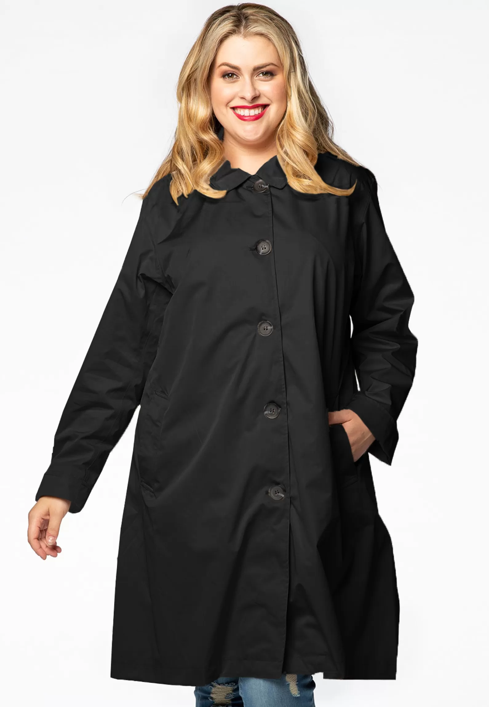 Outlet Raincoat Basic Women Coats & Blazers