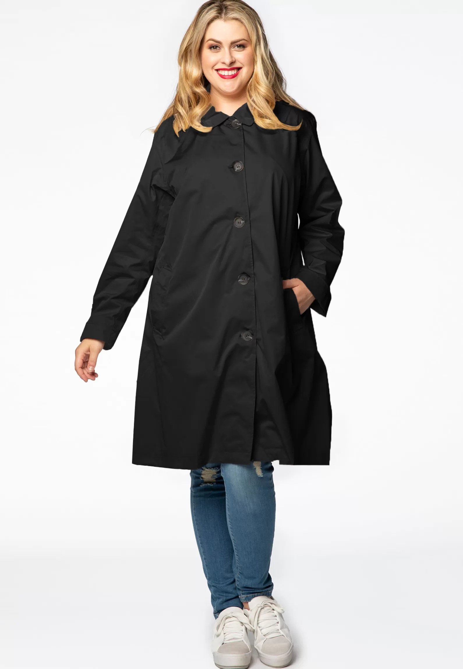 Outlet Raincoat Basic Women Coats & Blazers