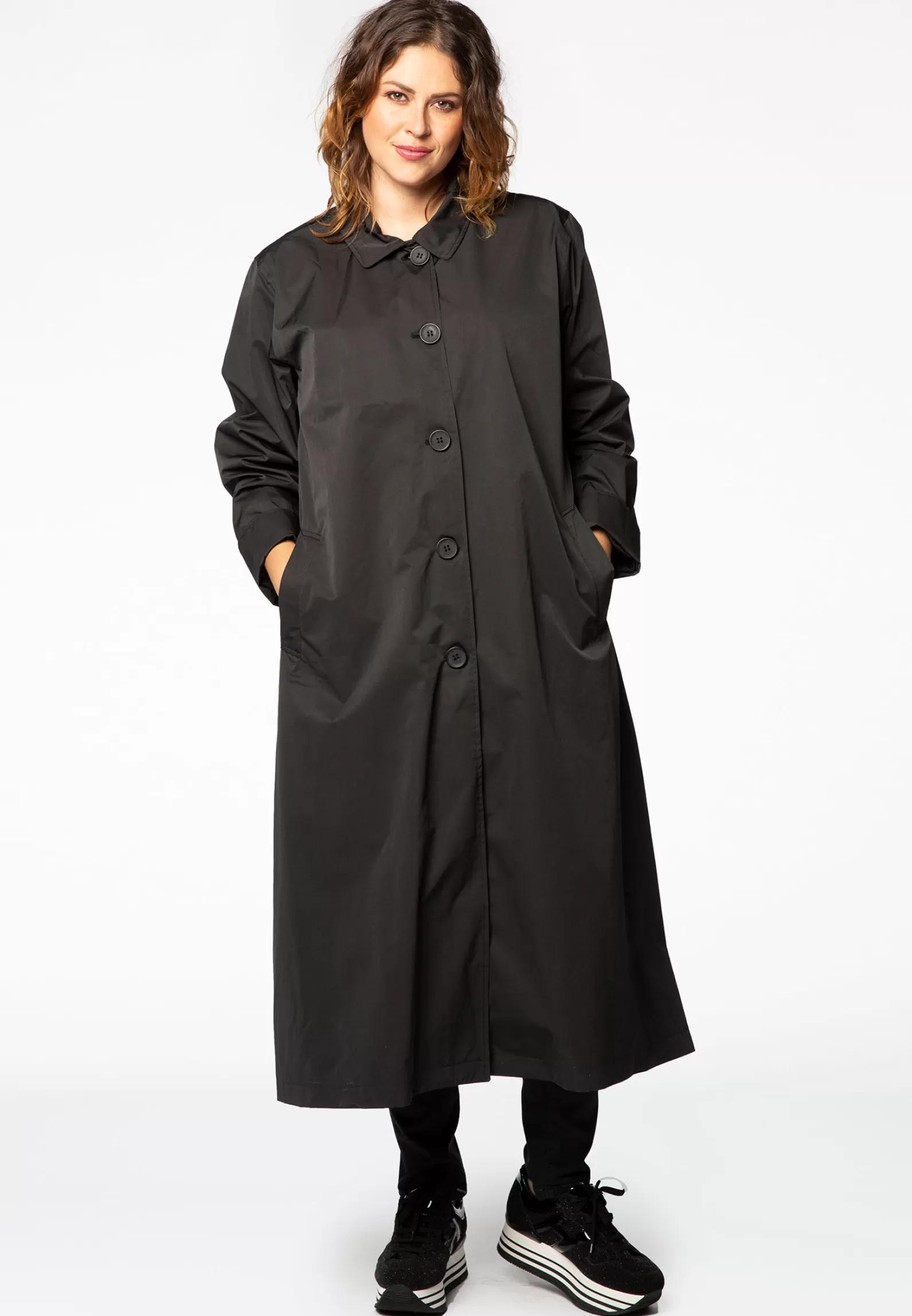Best Sale Raincoat Basic Long Women Basics
