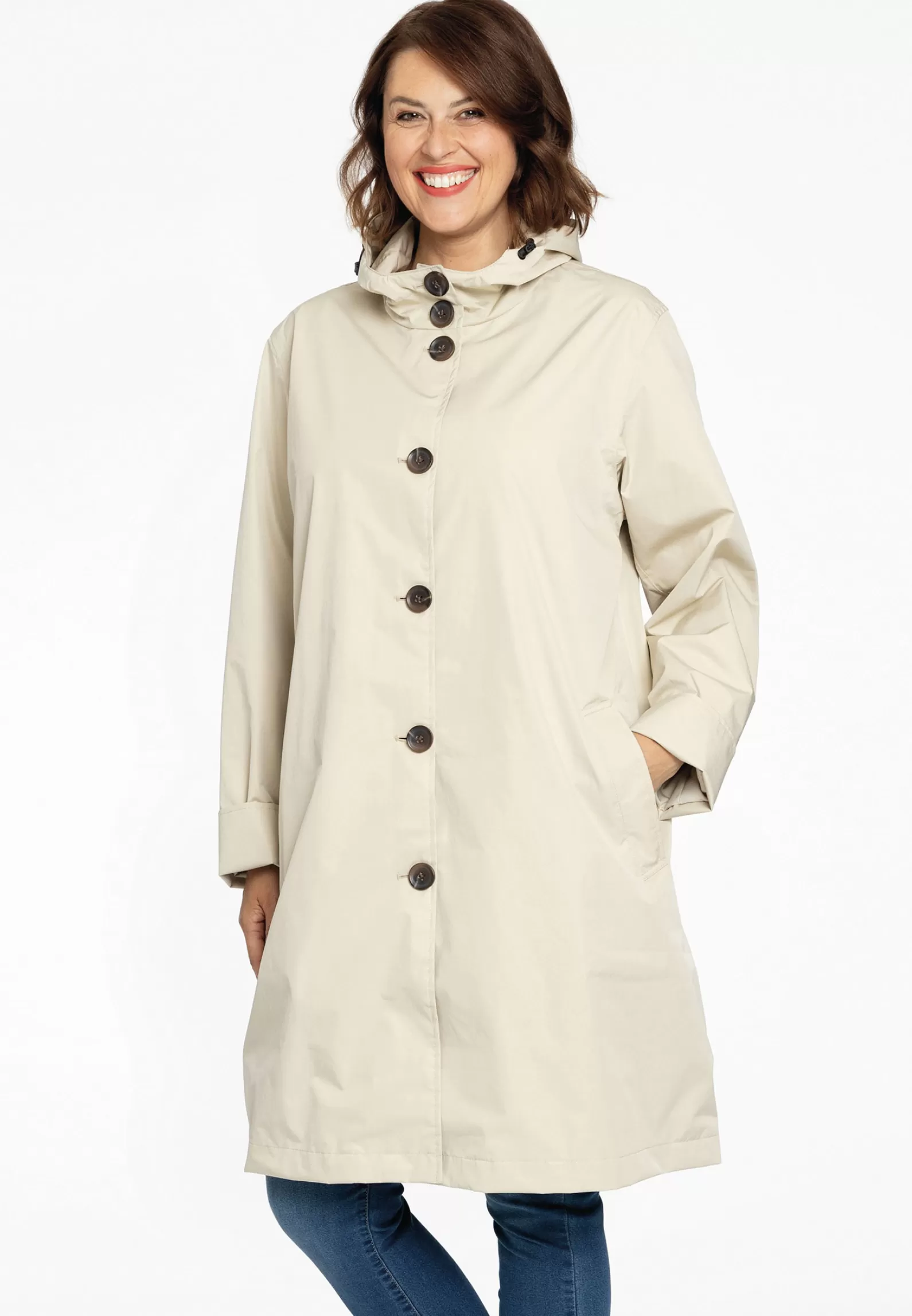 Store Raincoat Hooded Women Basics