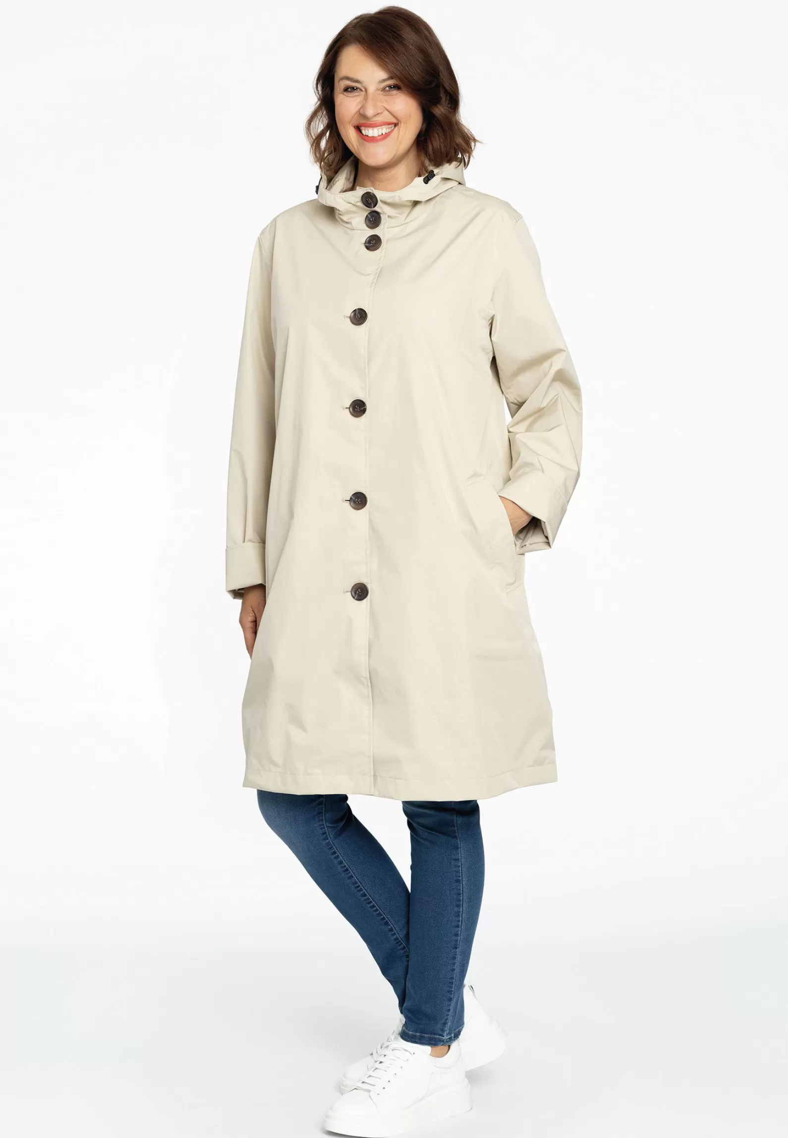 Store Raincoat Hooded Women Basics