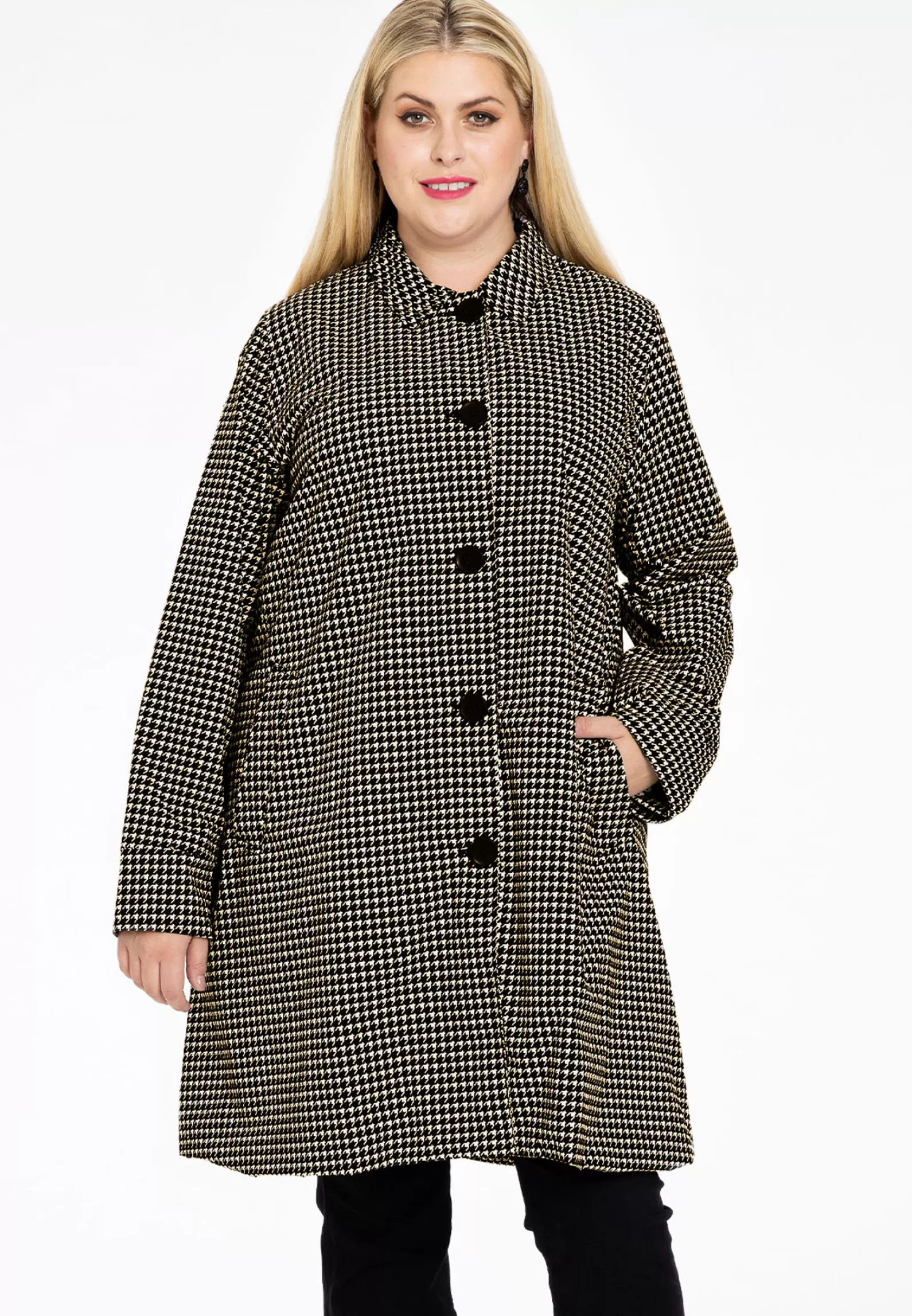 Outlet Raincoat Pied De Poule Women Basics