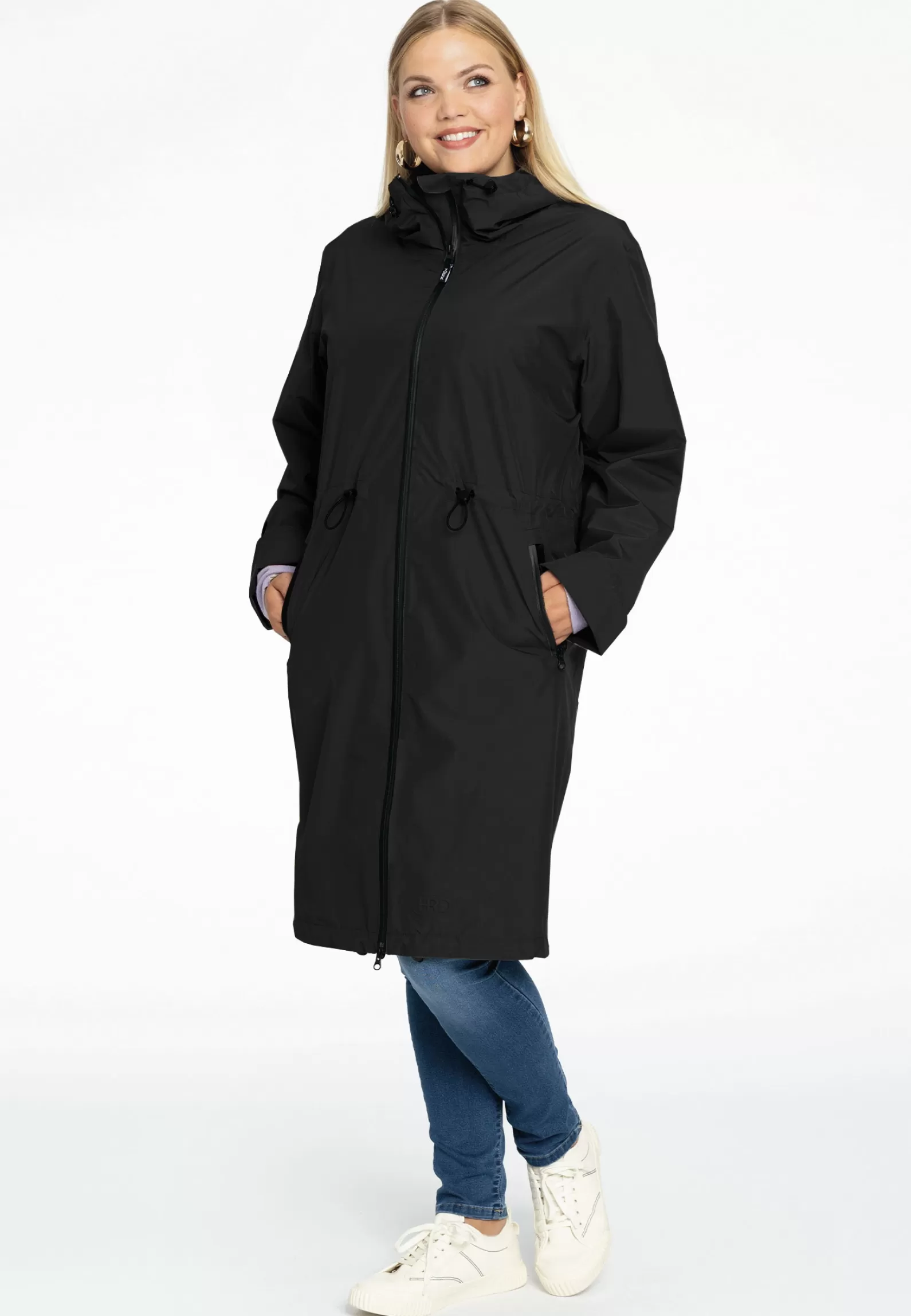 Hot Raincoat Waist String Women Coats & Blazers