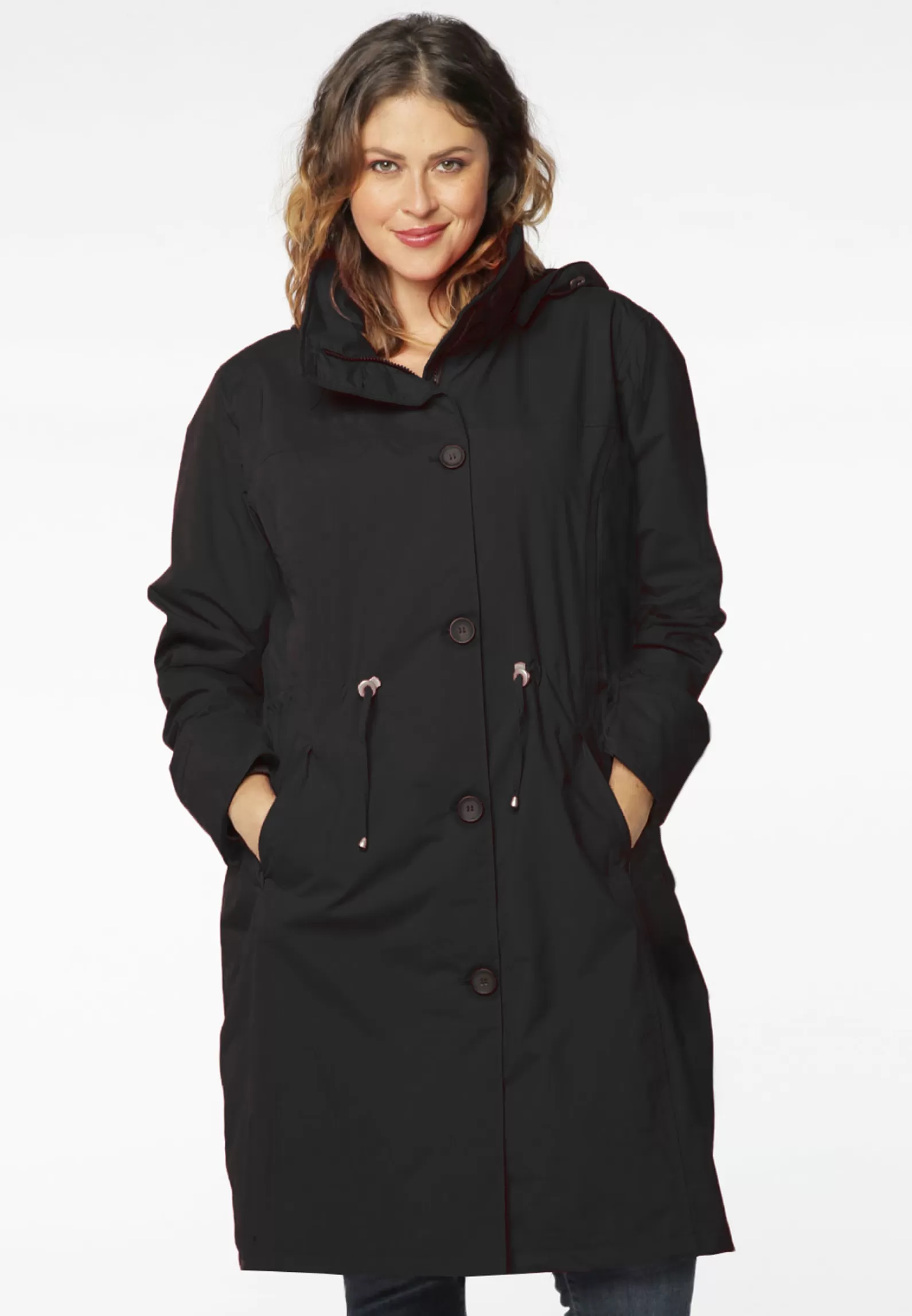 New Raincoat Waiststring Women Coats & Blazers