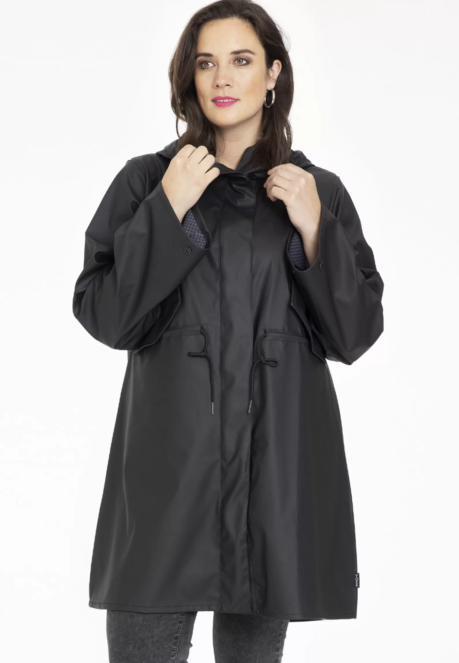 New Raincoat With Hood Women Coats & Blazers