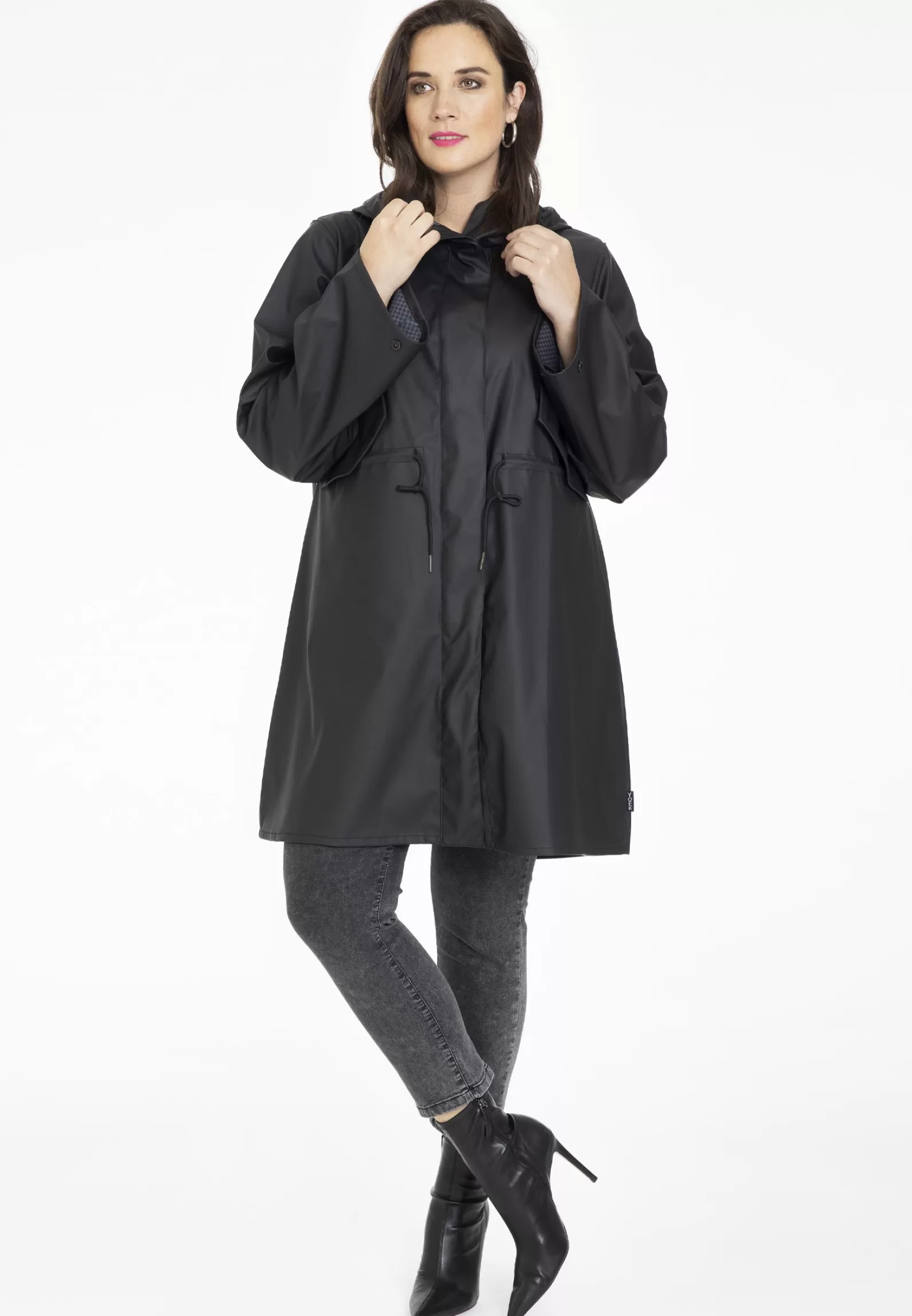 New Raincoat With Hood Women Coats & Blazers