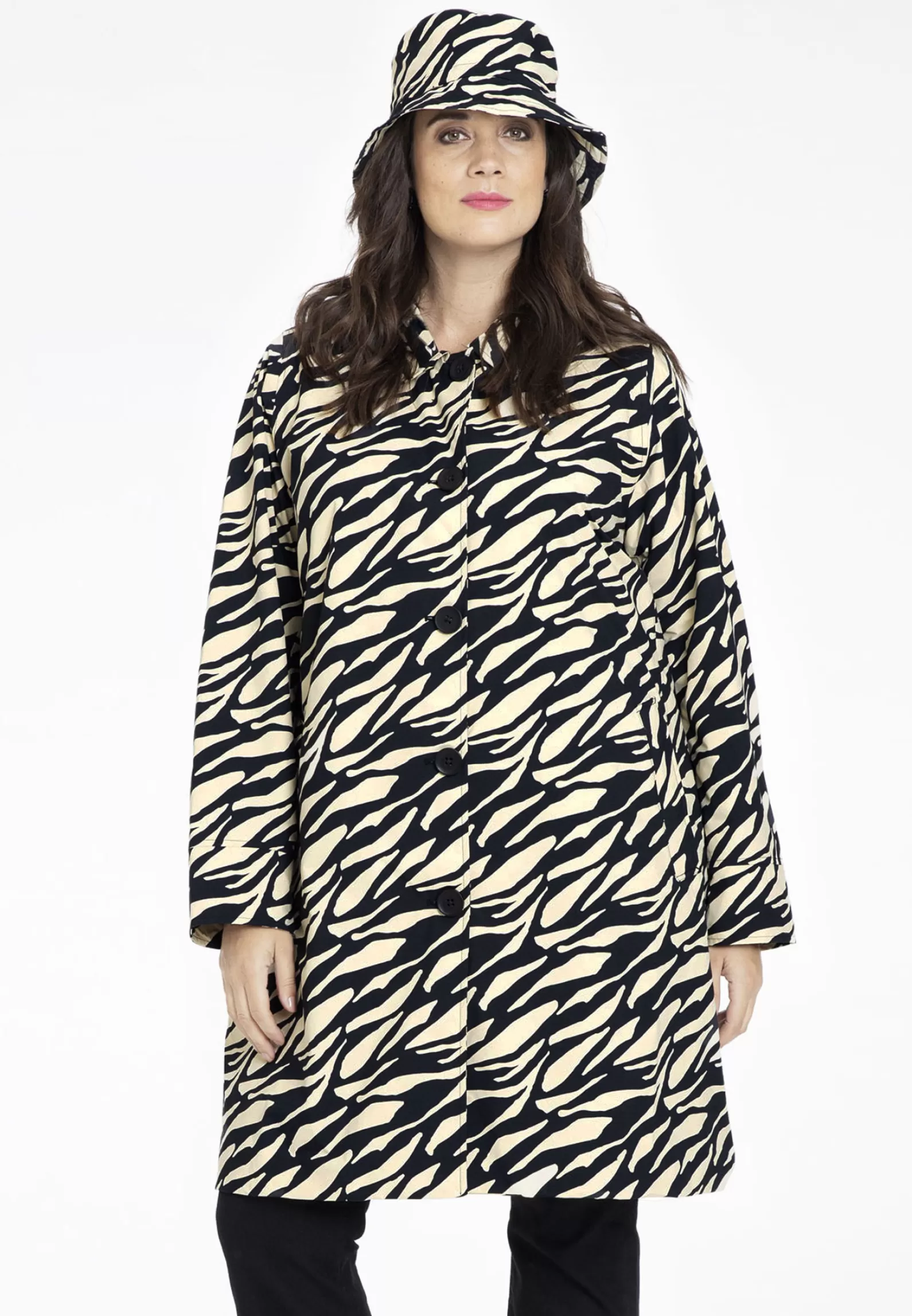 Best Sale Raincoat Zebra Women Coats & Blazers