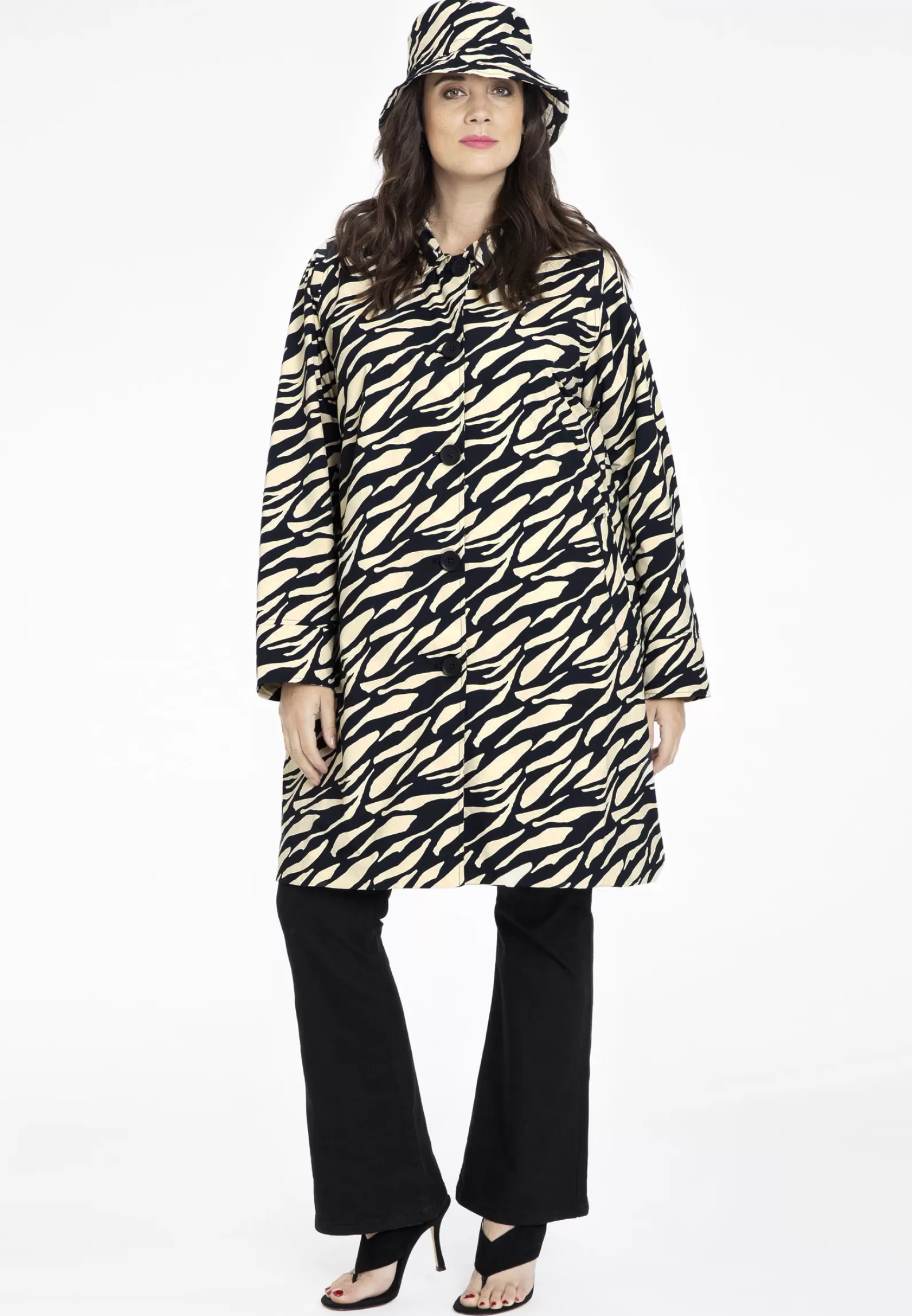 Best Sale Raincoat Zebra Women Coats & Blazers