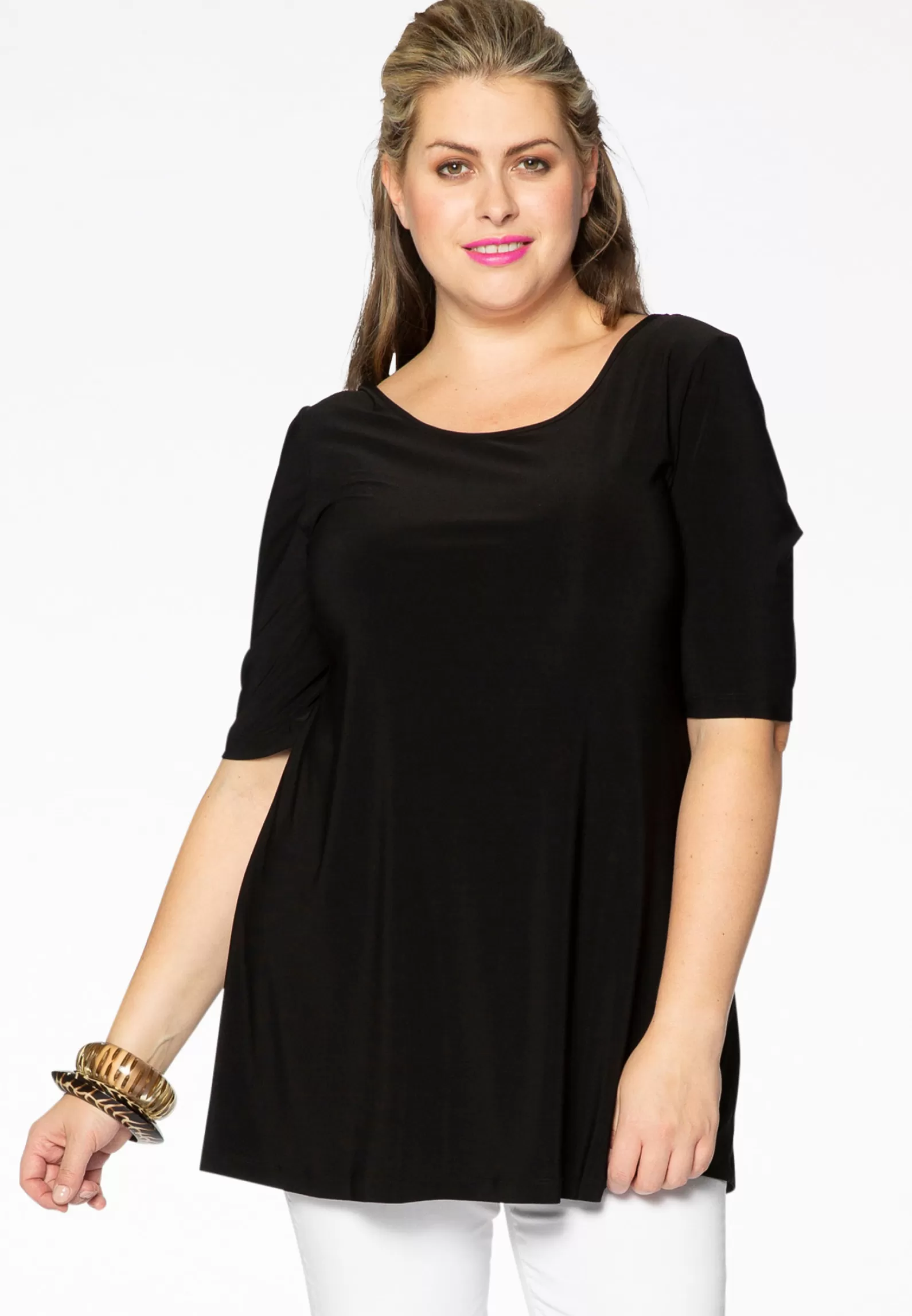 Flash Sale Shirt Deep Back Dolce Women Tunics