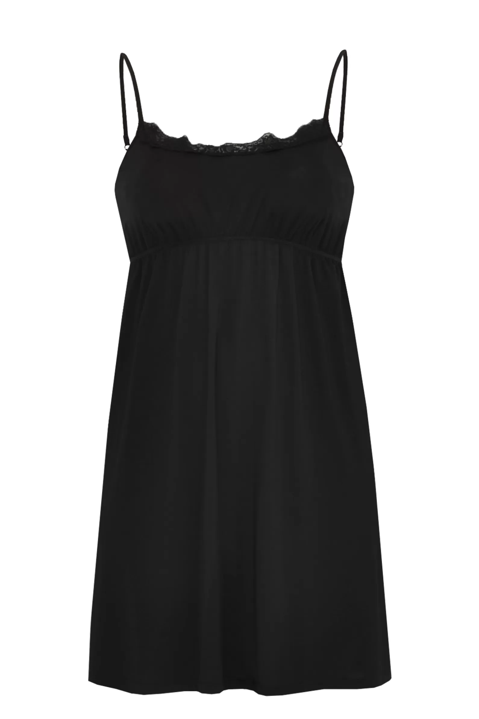 Best Slip Dress Elastic Waist With Lace Women Basics