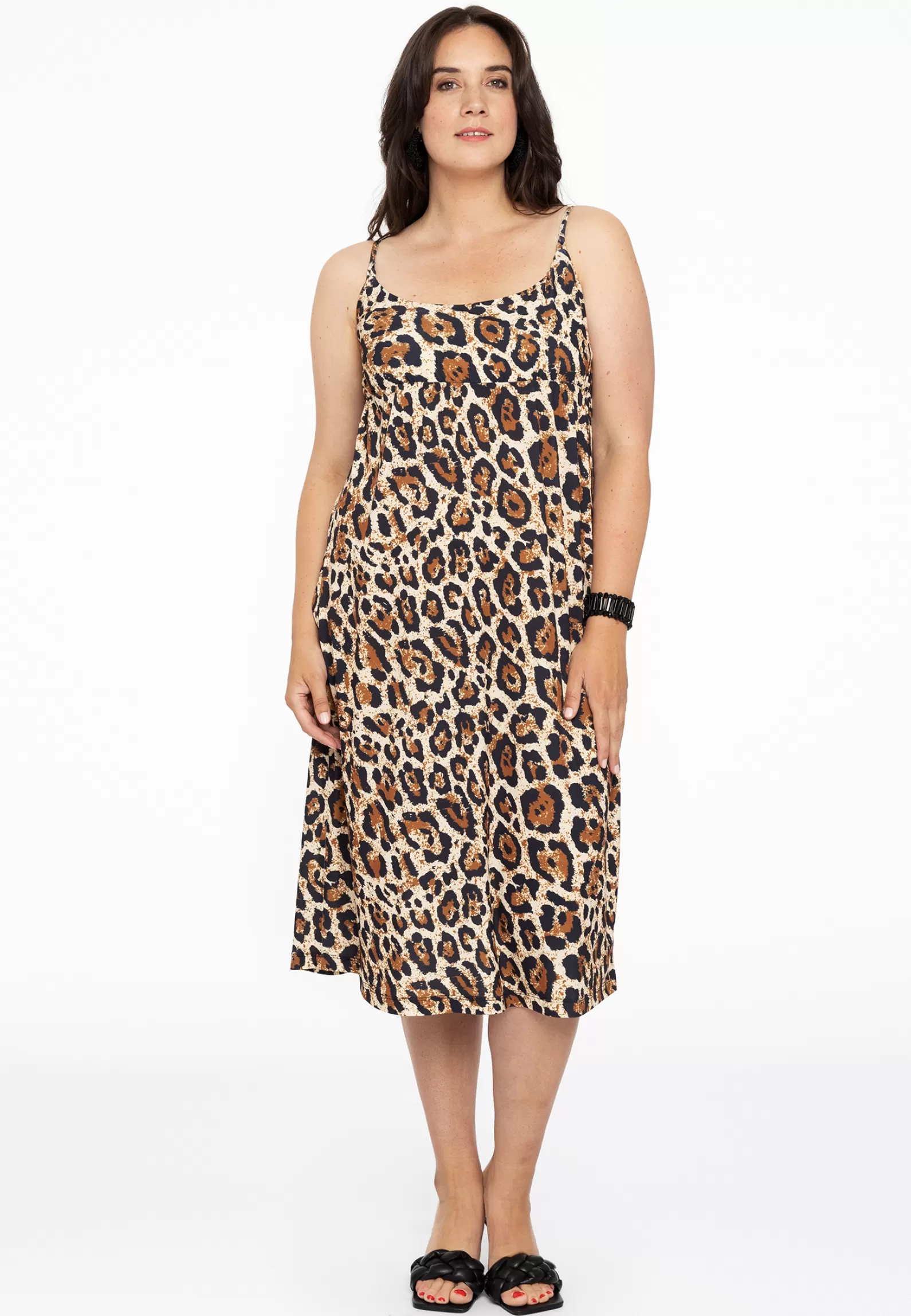 Best Spaghetti Dress Leopard Women Dresses