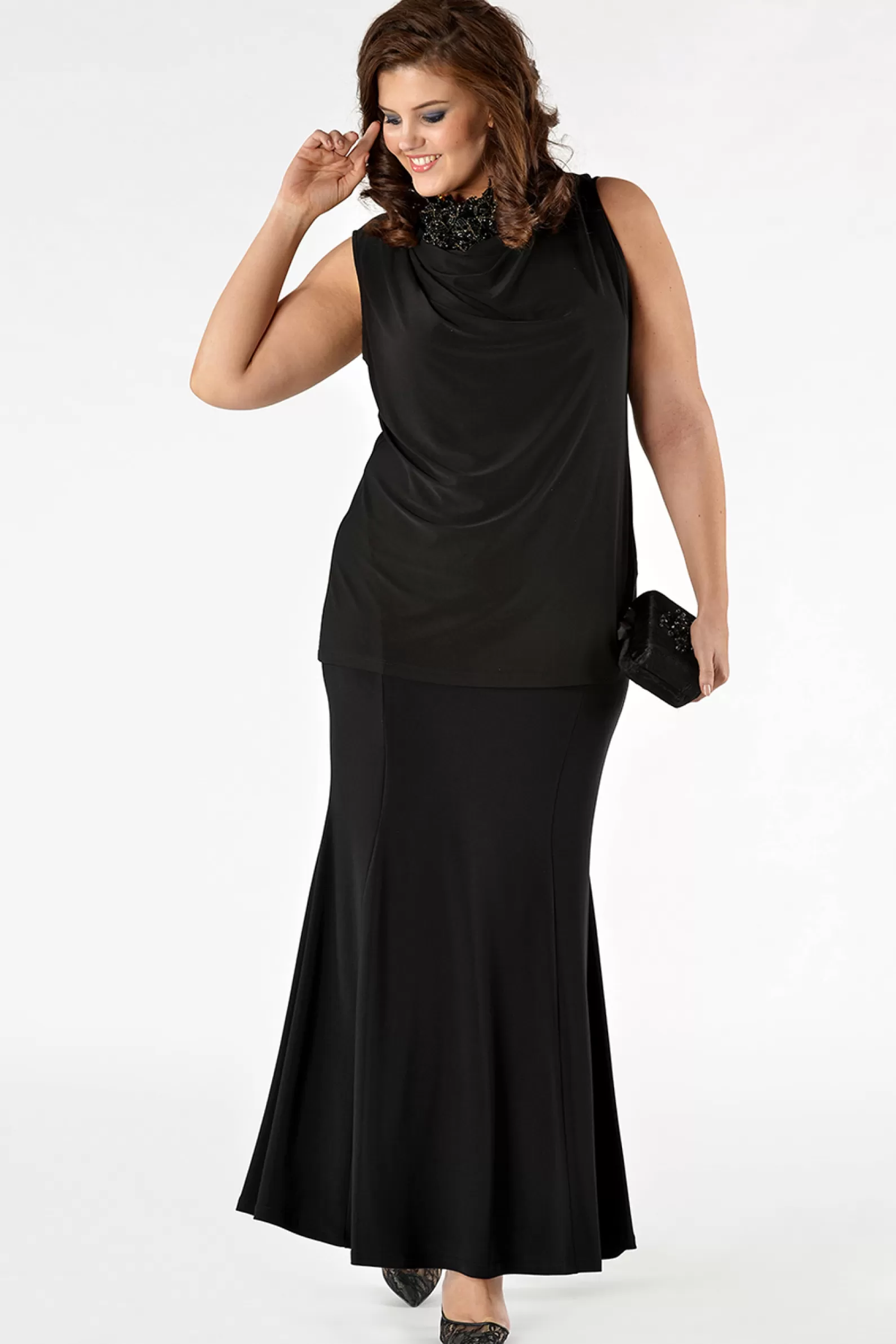 Discount Top Waterfall Neck Dolce Women Singlets