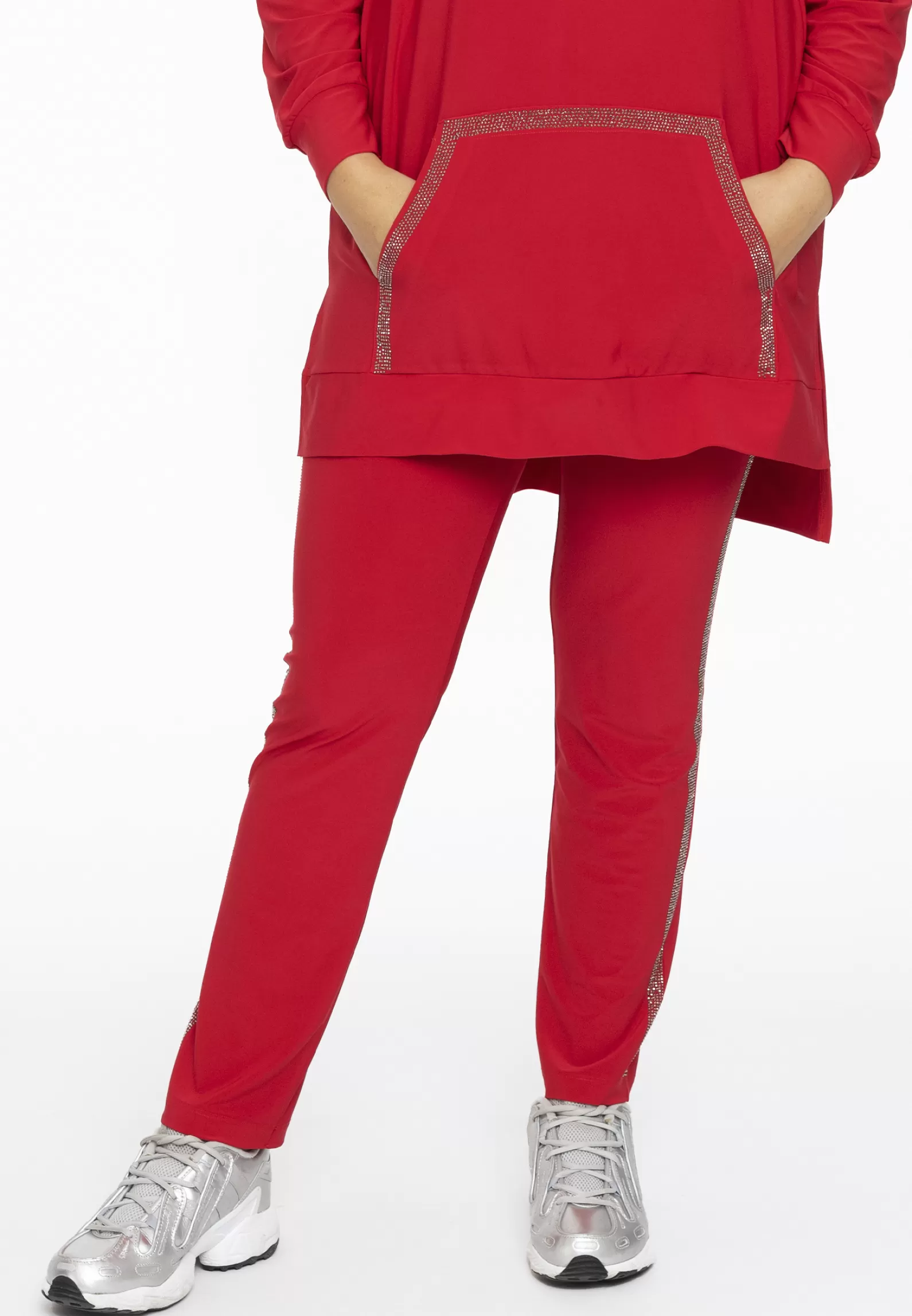 Flash Sale Tregging Strass Stripe Dolce Women Trousers