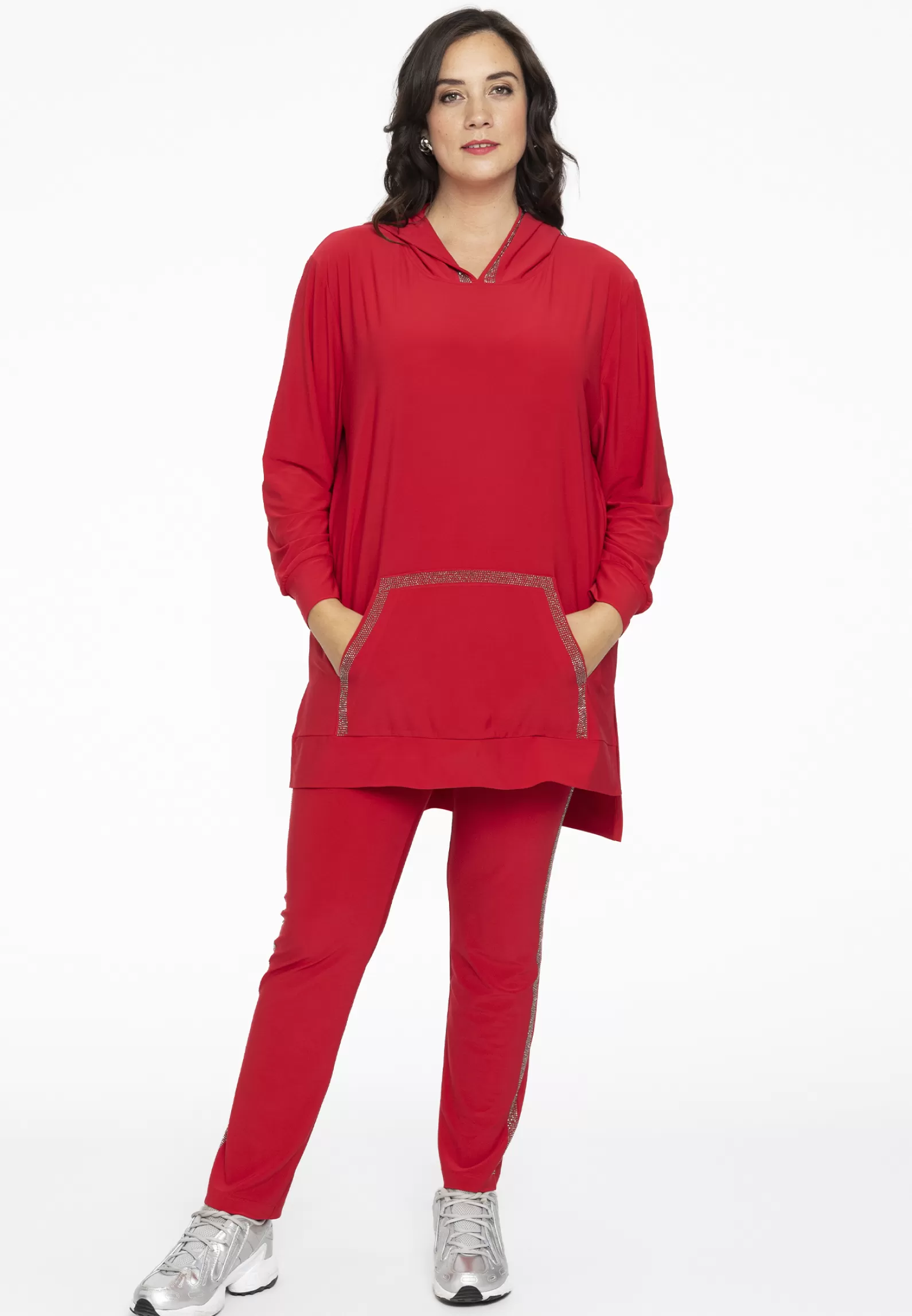 Flash Sale Tregging Strass Stripe Dolce Women Trousers