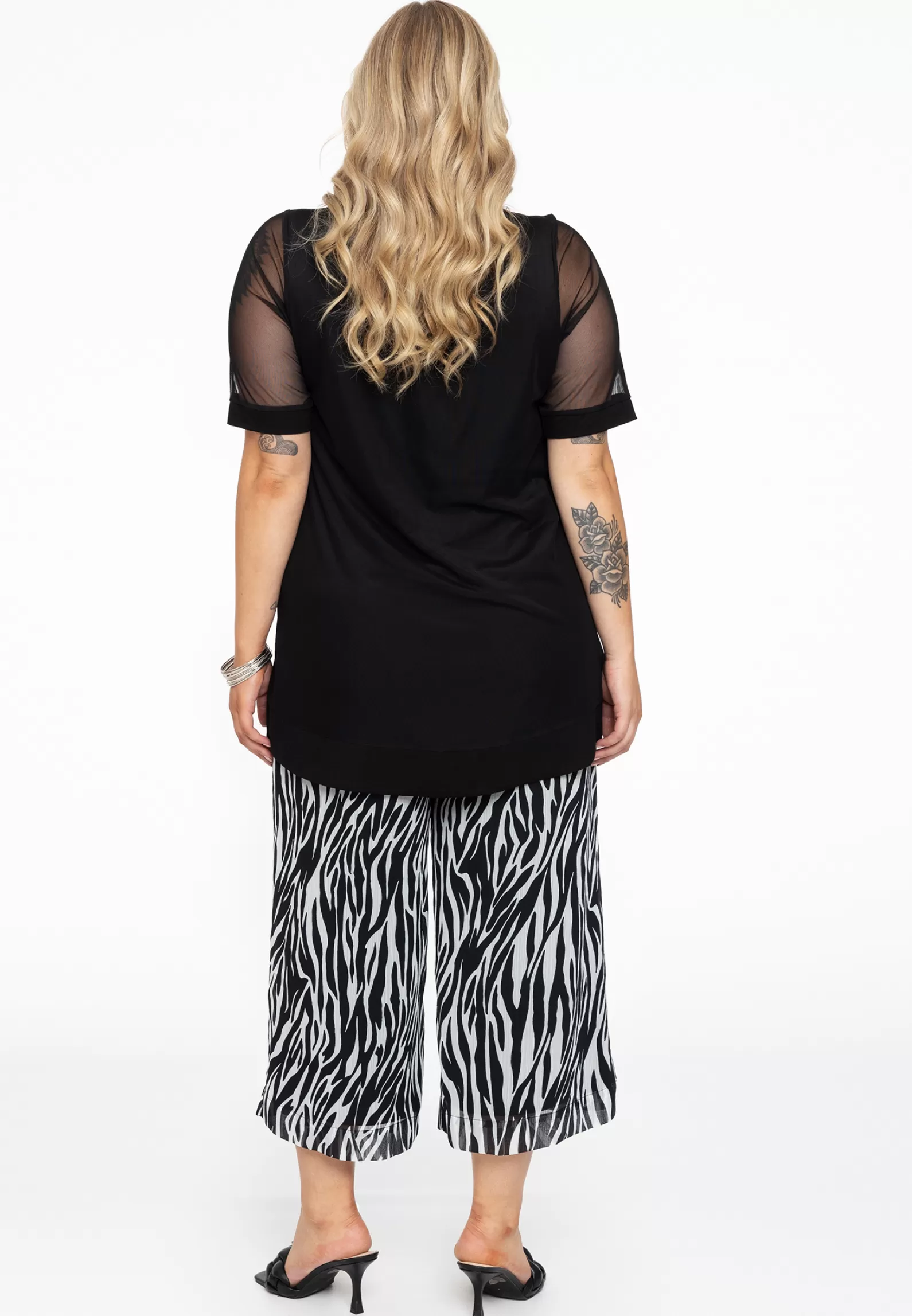 Shop Trousers 7/8 Zebra Women Trousers