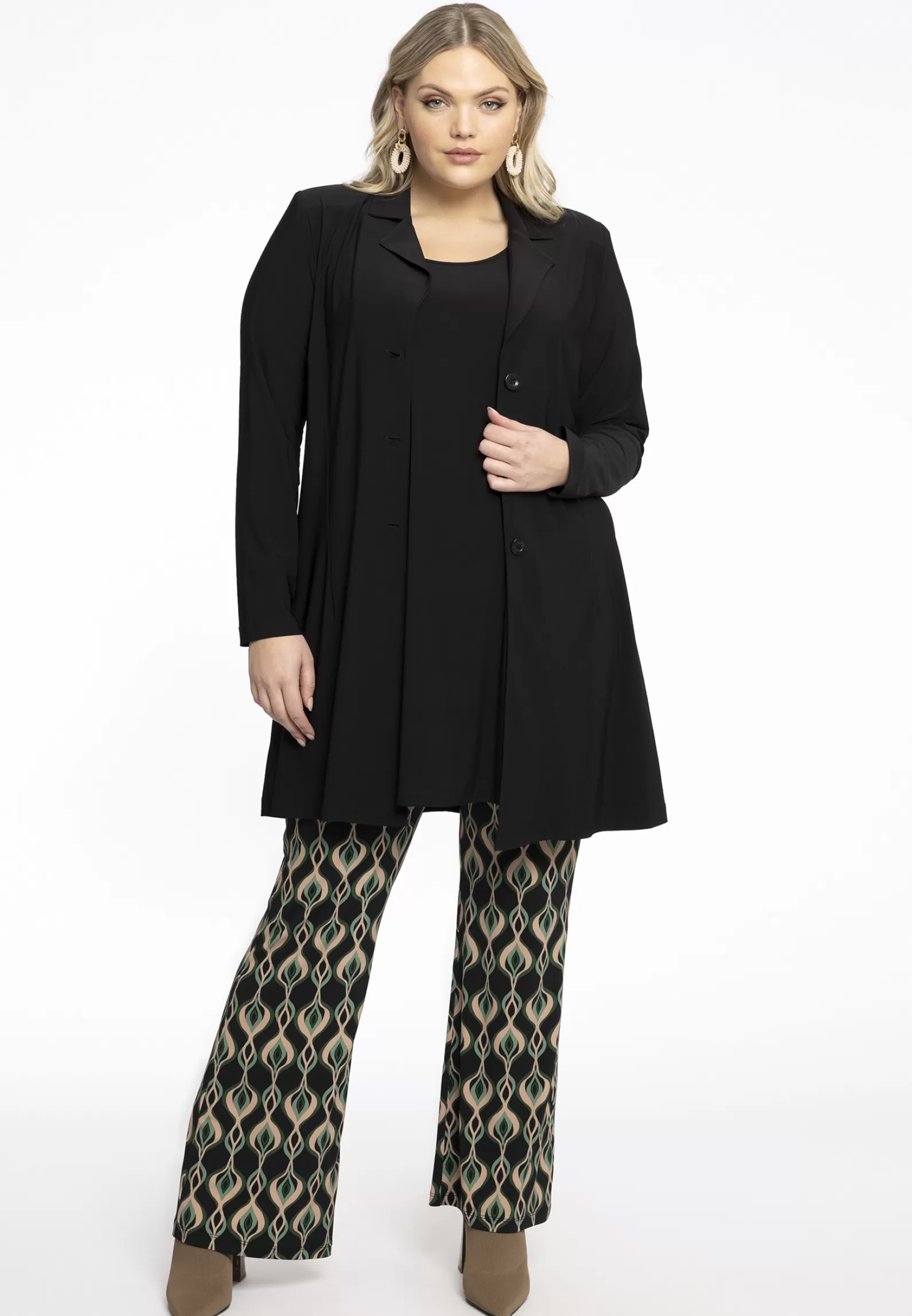 Fashion Trousers Bootcut Jade Women Trousers