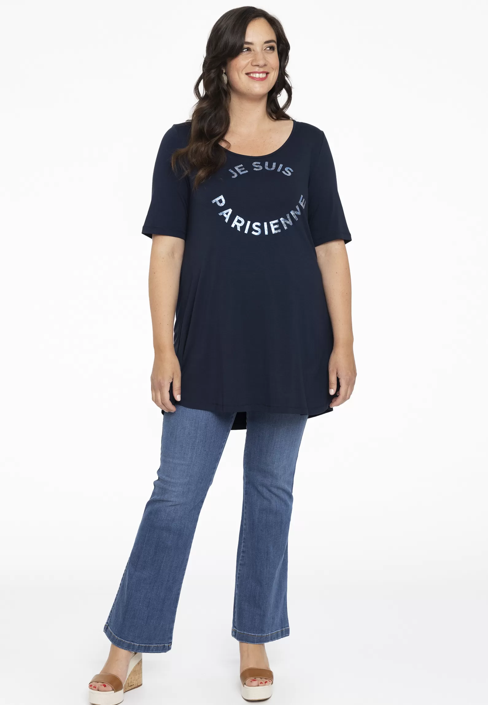 Cheap T-Shirt Flare Parisienne Women Shirts