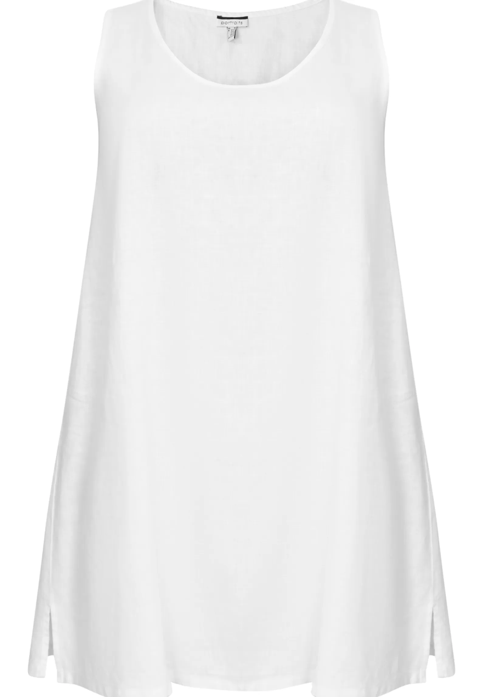 Clearance Tunic A-Line Sleeveless Linen Women Tunics