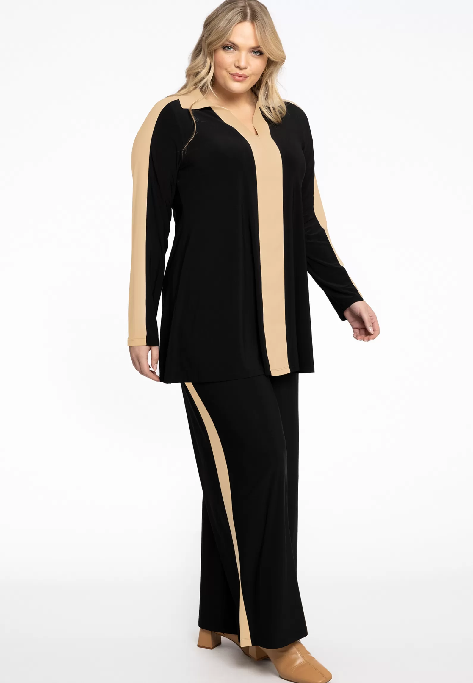 Shop Tunic Contrast Lines Dolce Women Tunics