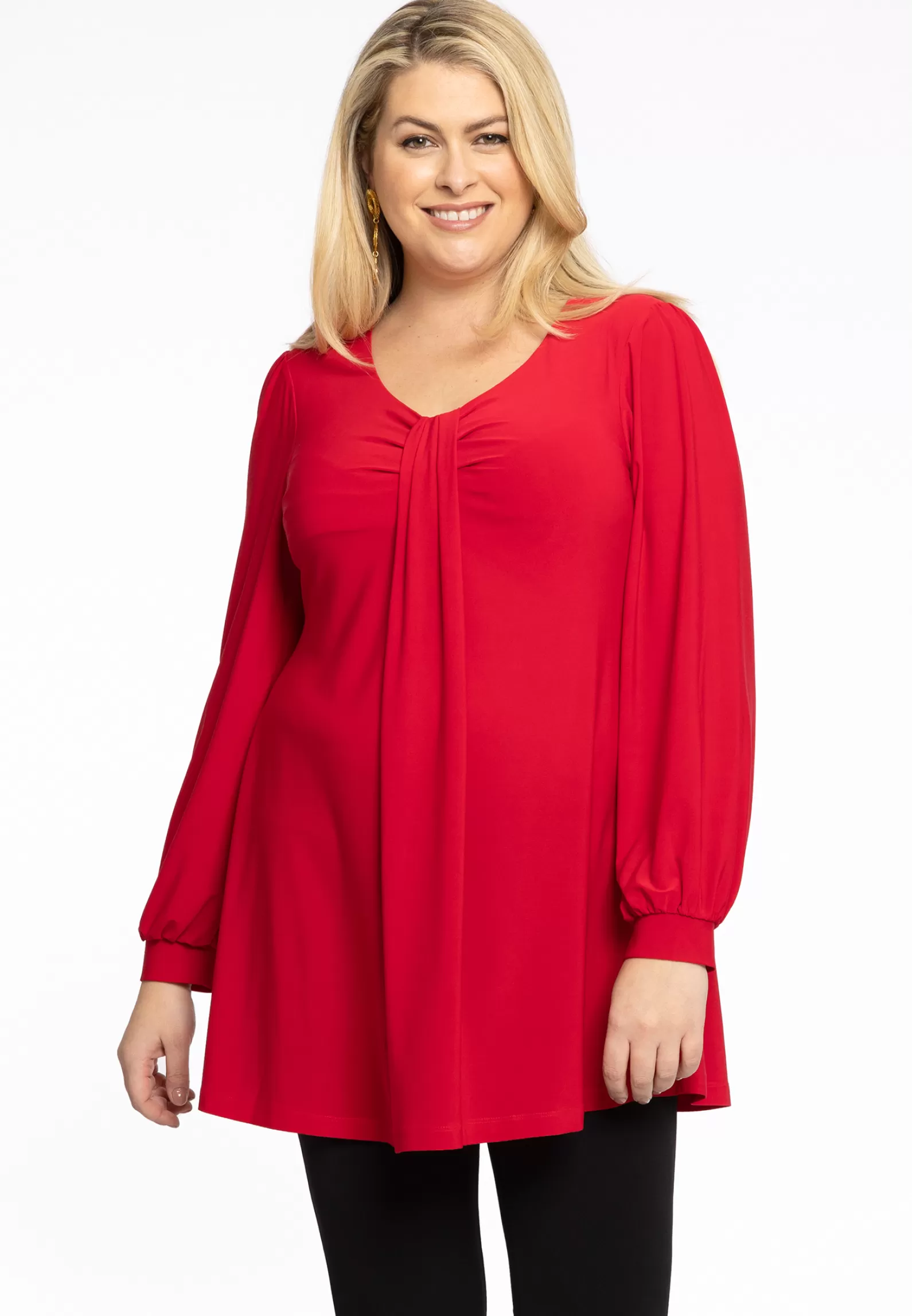 Clearance Tunic Demi Integrated Bow Dolce Women Tunics