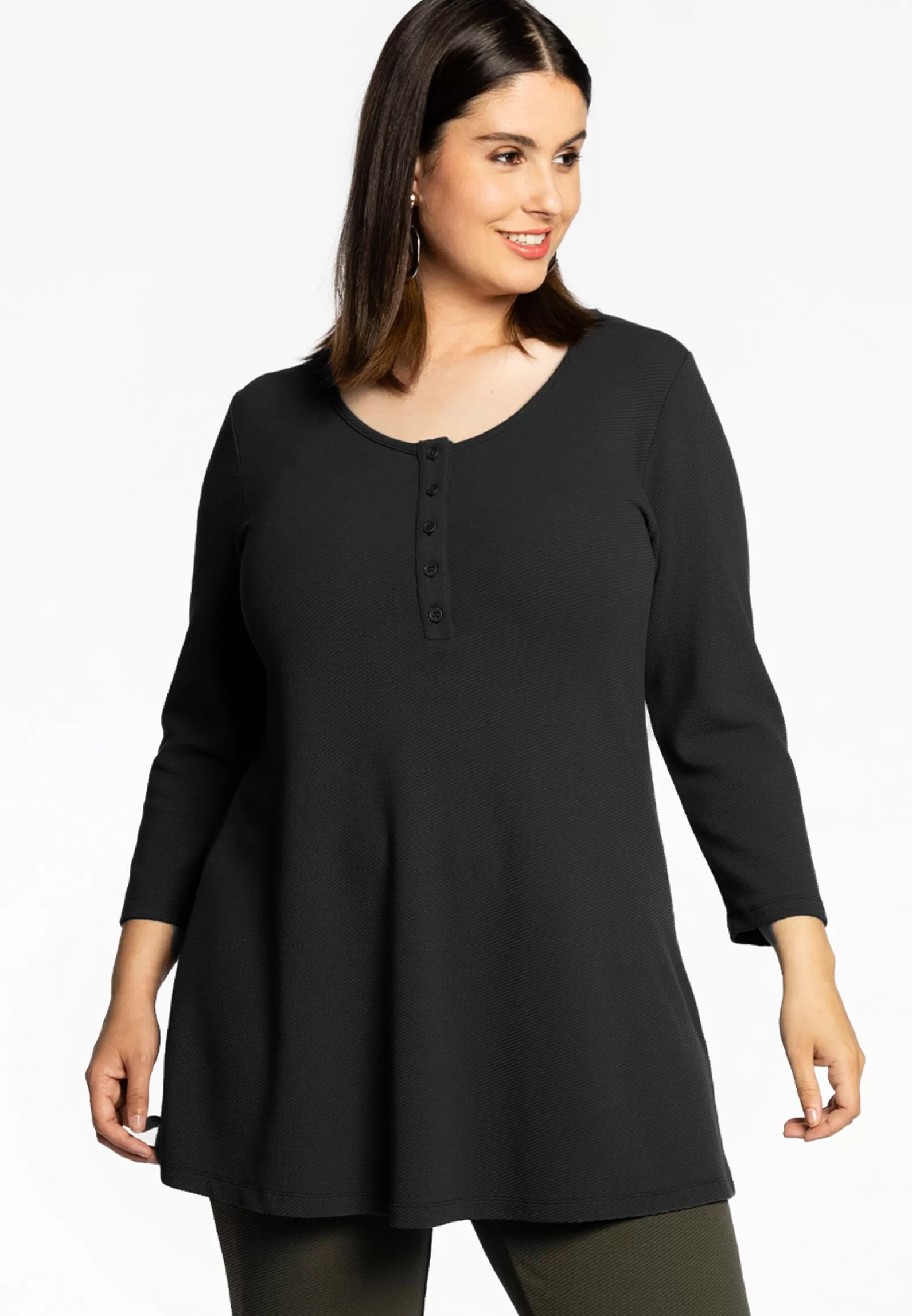 Cheap Tunic Flare Diagonal Women Basics