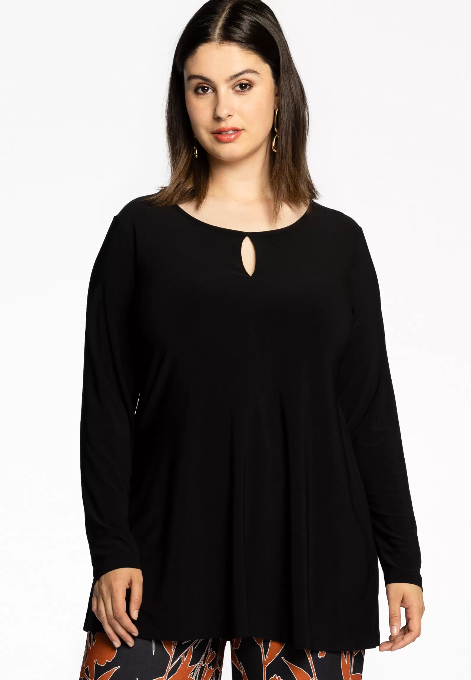 Store Tunic Flare Front Slit Dolce Women Tunics