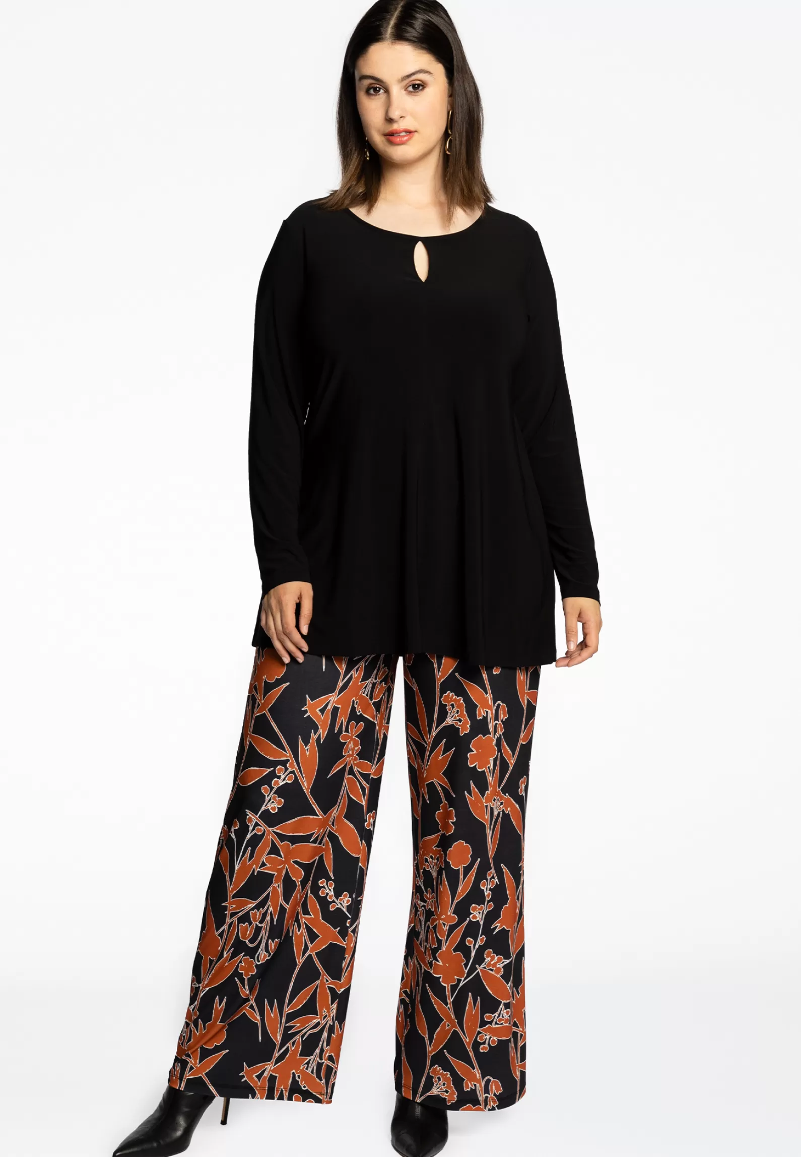 Store Tunic Flare Front Slit Dolce Women Tunics