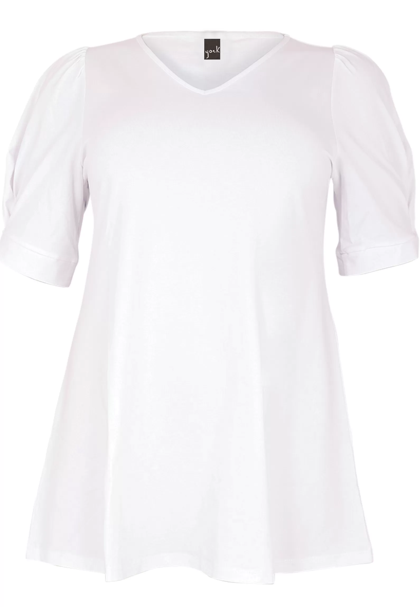 Best Tunic Flare Puff Sleeve Organic Cotton Women Tunics