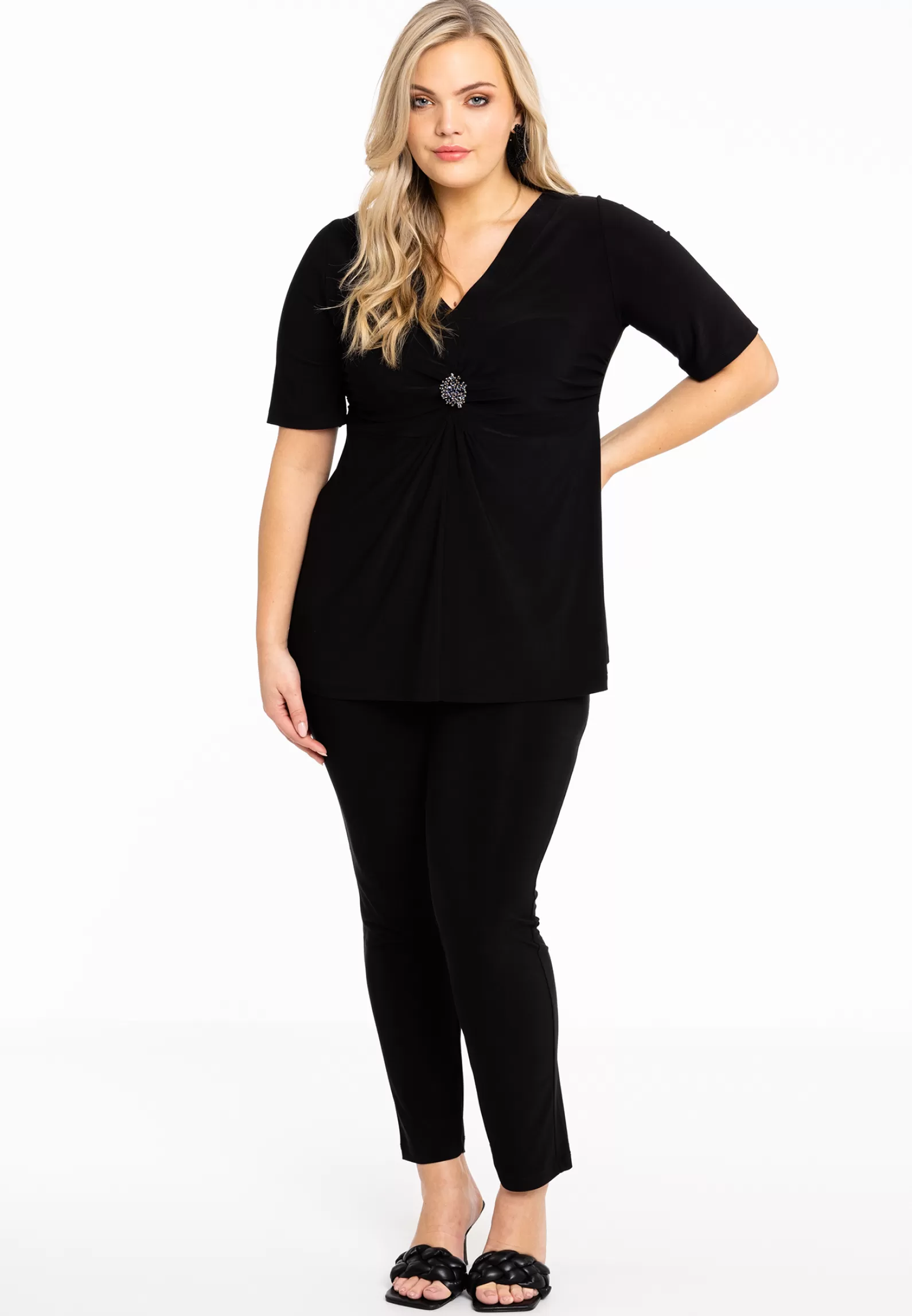 Outlet Tunic Flare Twisted Dolce Women Tunics