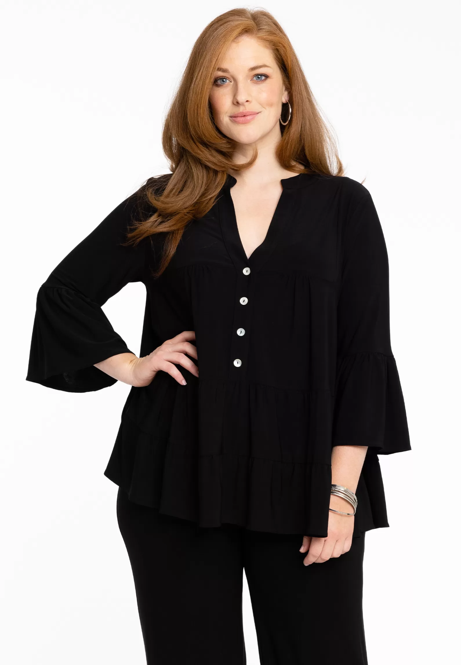 Cheap Tunic Frilled Dolce Women Tunics