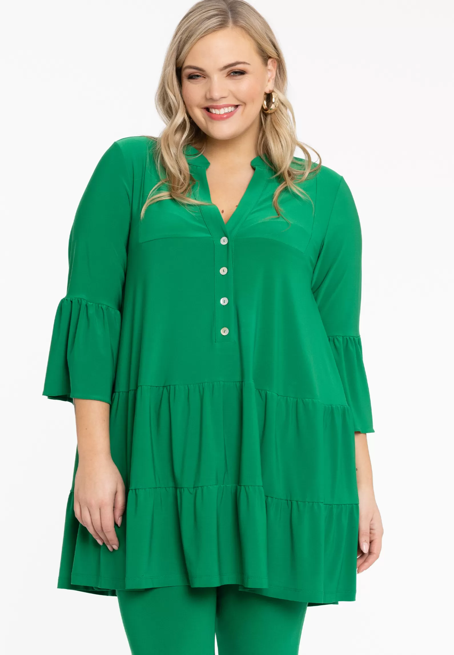 Best Tunic Frilled Long Dolce Women Tunics