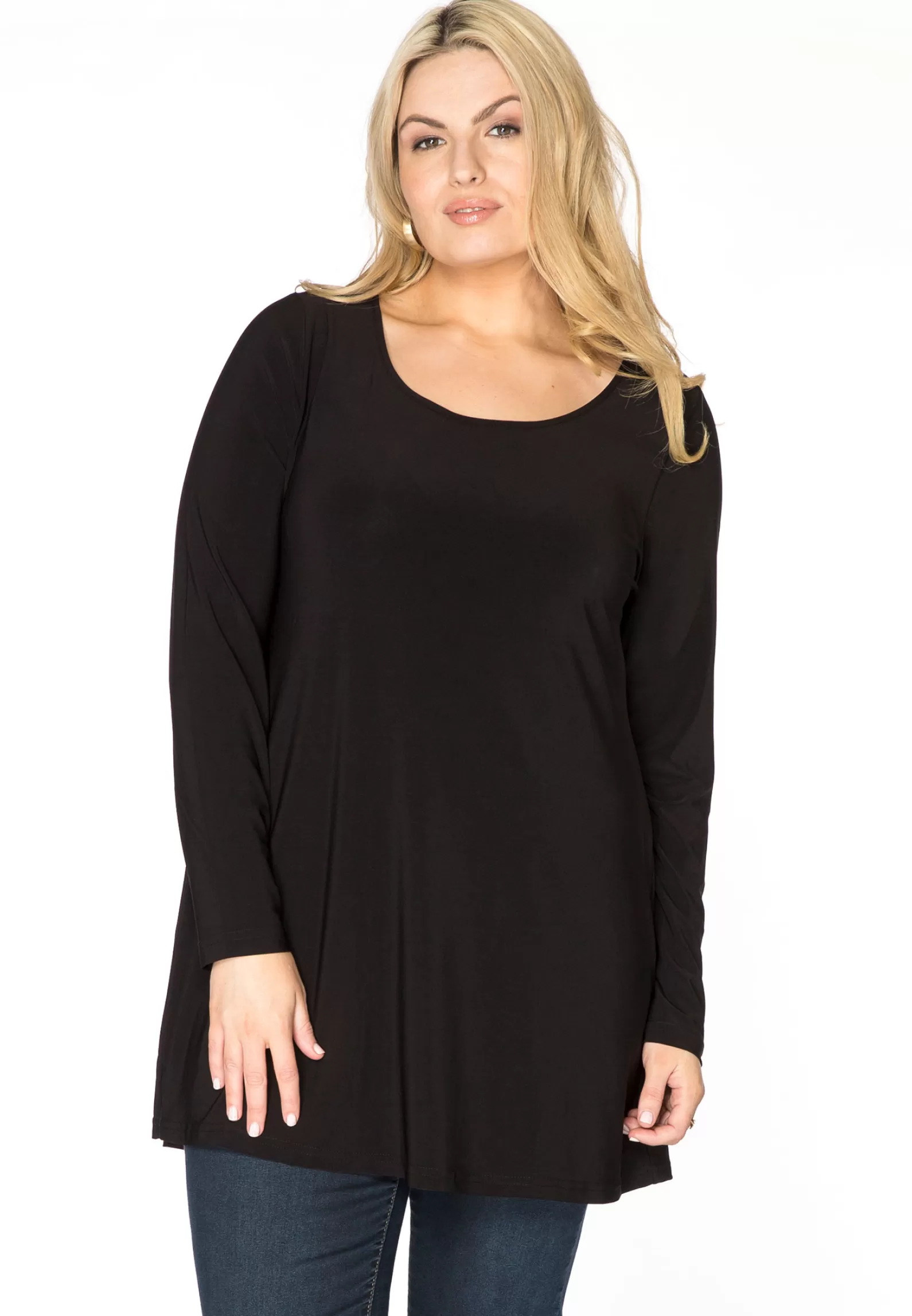 Fashion Tunic Long Sleeve Flare Dolce Women Tunics