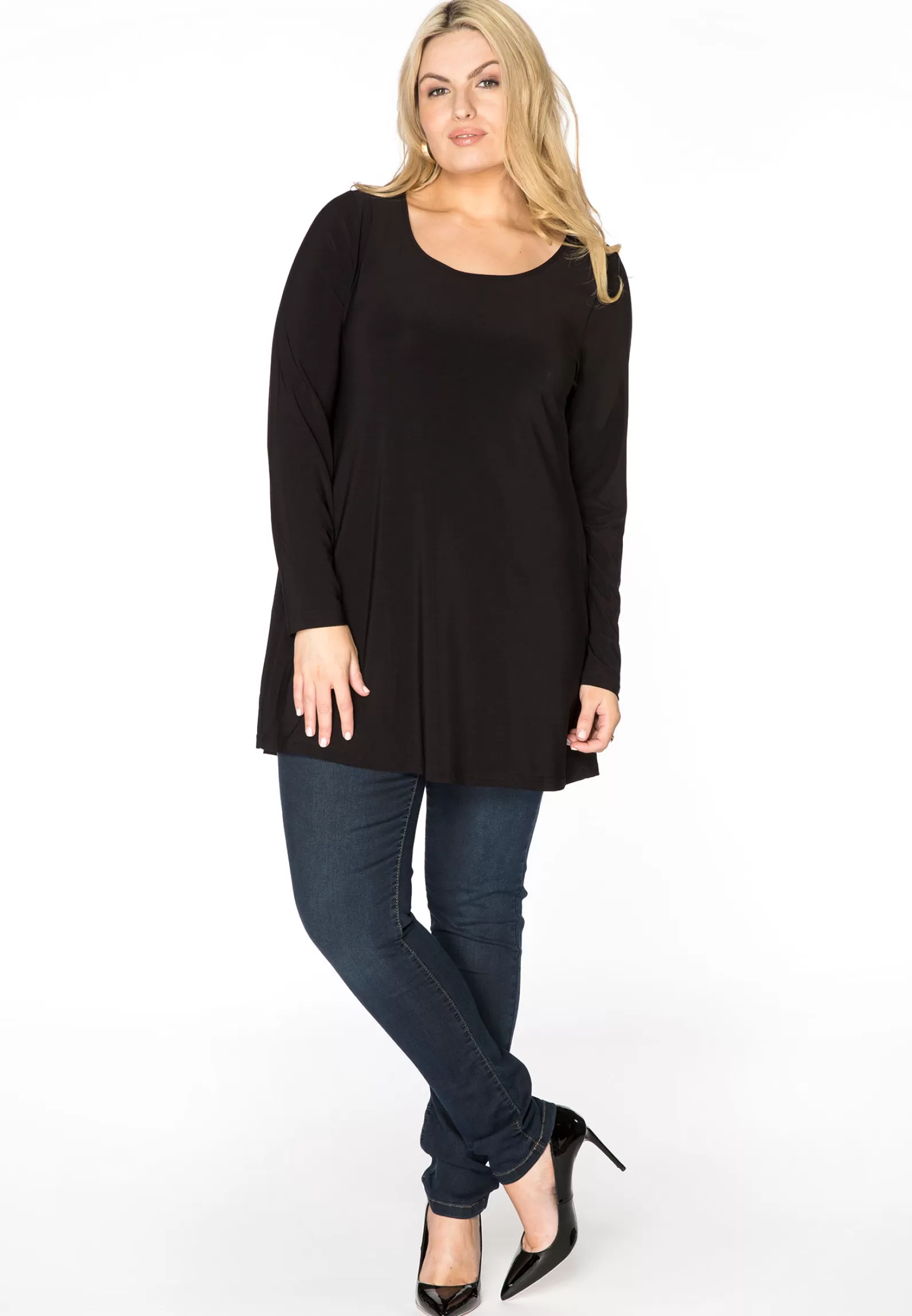 Fashion Tunic Long Sleeve Flare Dolce Women Tunics