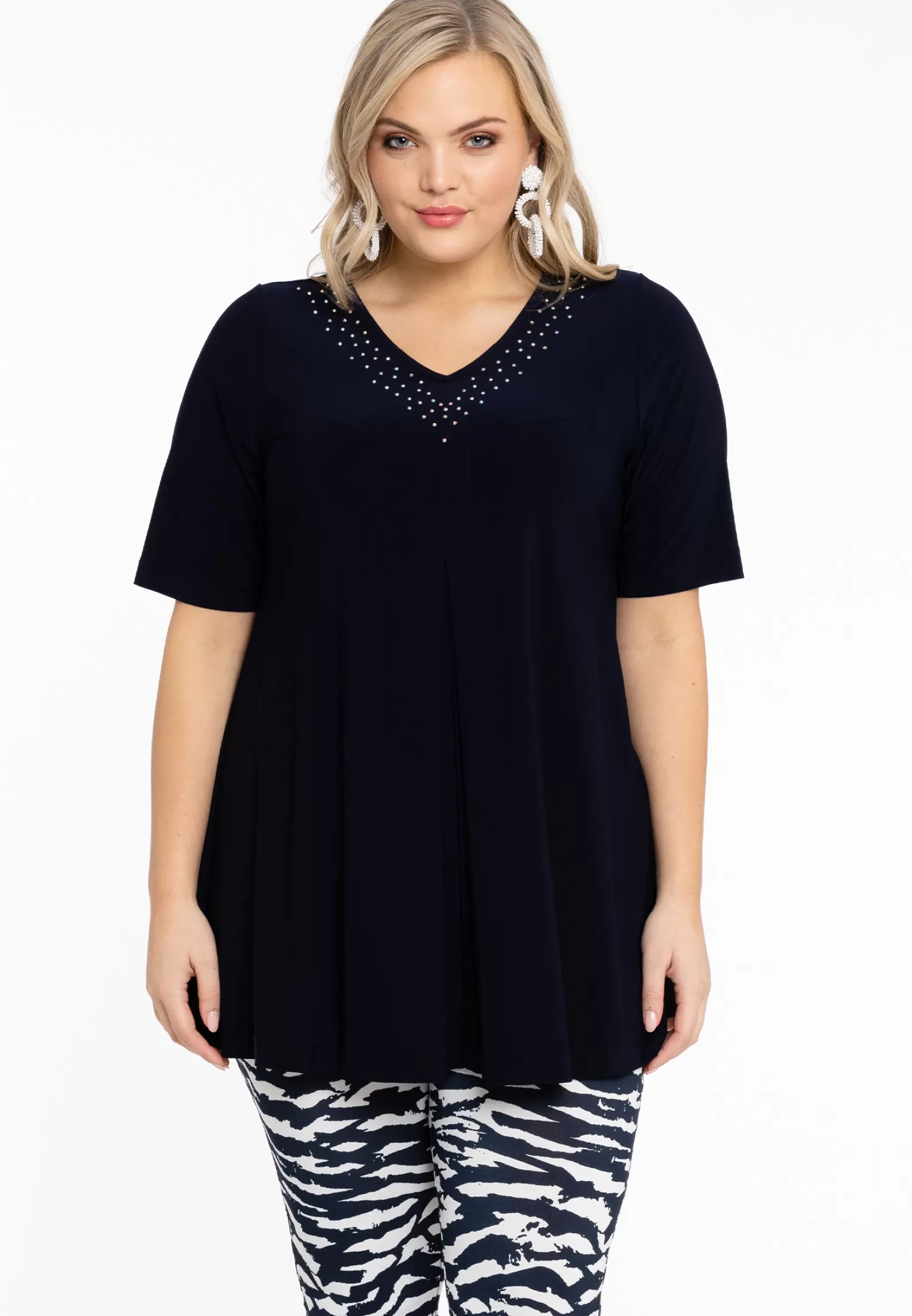 Best Tunic Pleat Glitters Dolce Women Tunics