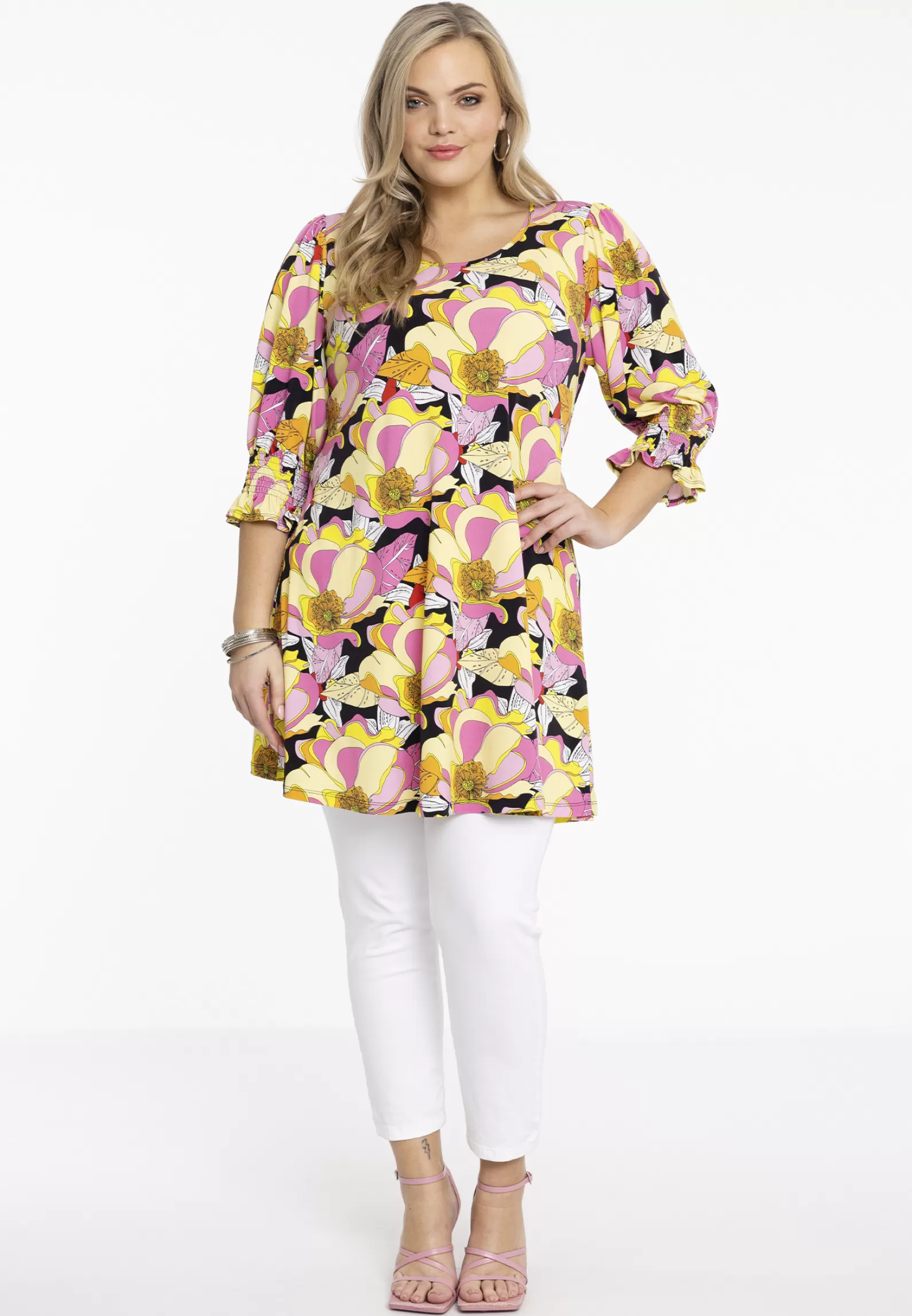New Tunic Puff Sleeve Abby Women Tunics