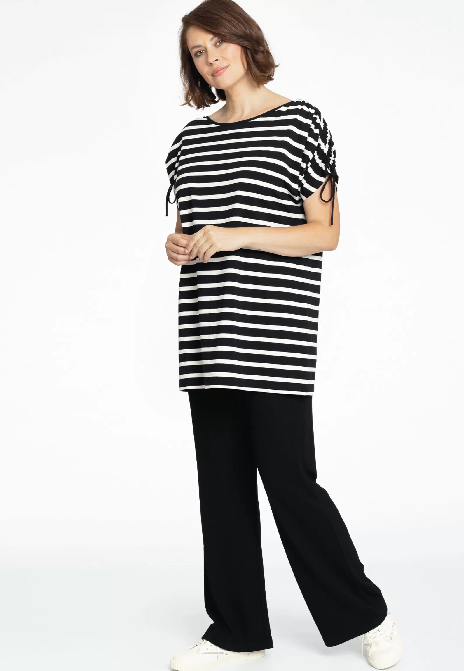 Outlet Tunic Shoulder Strings Breton Women Tunics