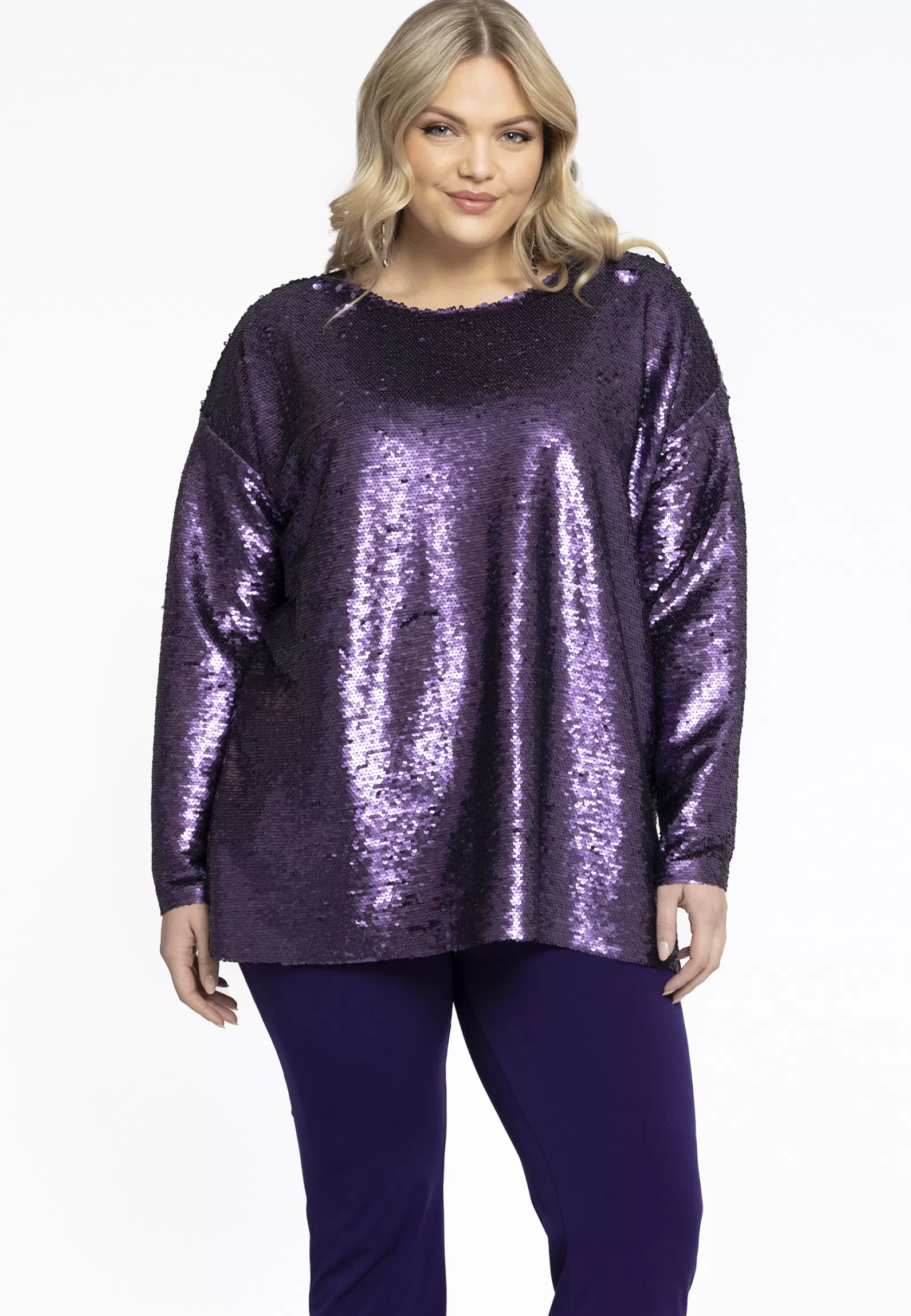 Shop Tunic Square Paillette Women Shirts
