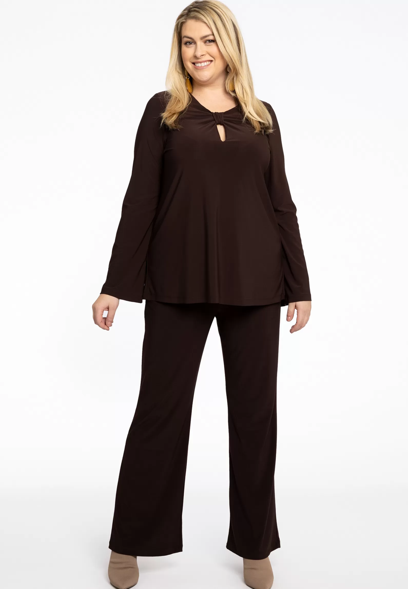 Clearance Tunic V-Neck Opening Dolce Women Tunics