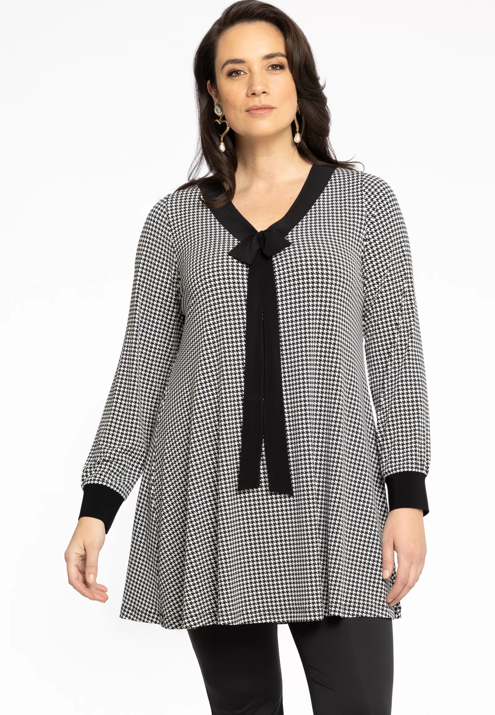 Cheap Tunic Wide Bottom Bow Pia Women Tunics