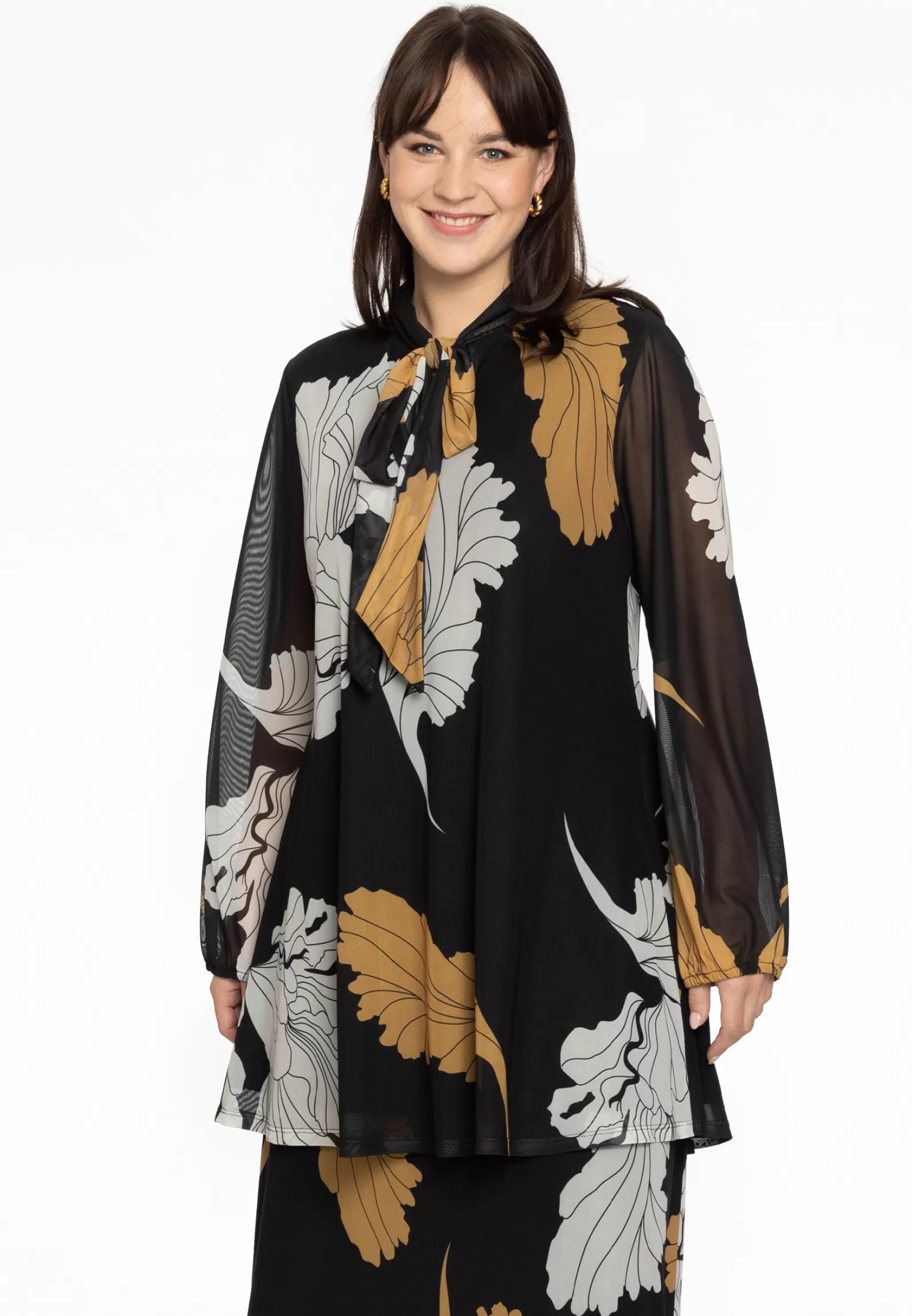 Best Sale Tunic Wide Bottom Flower Women Tunics