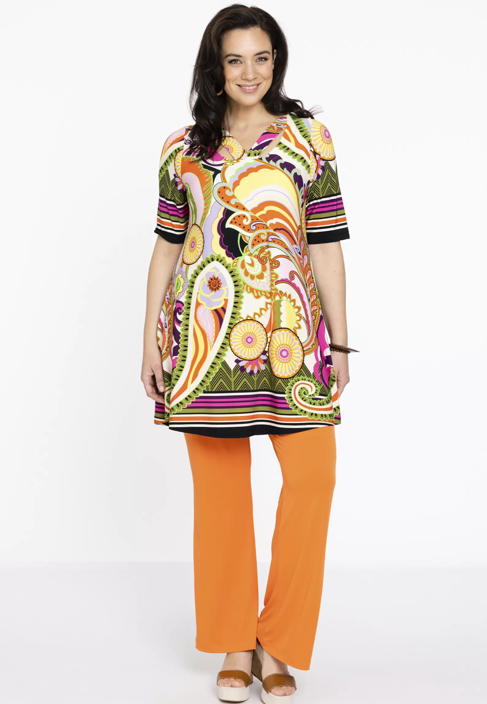 Cheap Tunic Wide Bottom Havana Women Tunics