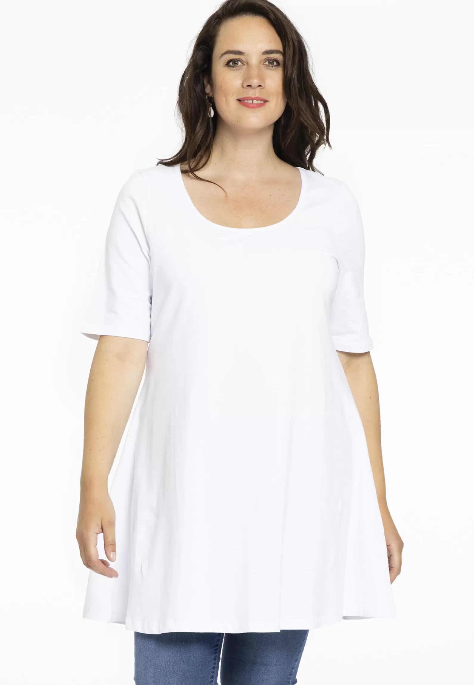 New Tunic Wide Bottom Organic Cotton Women Tunics